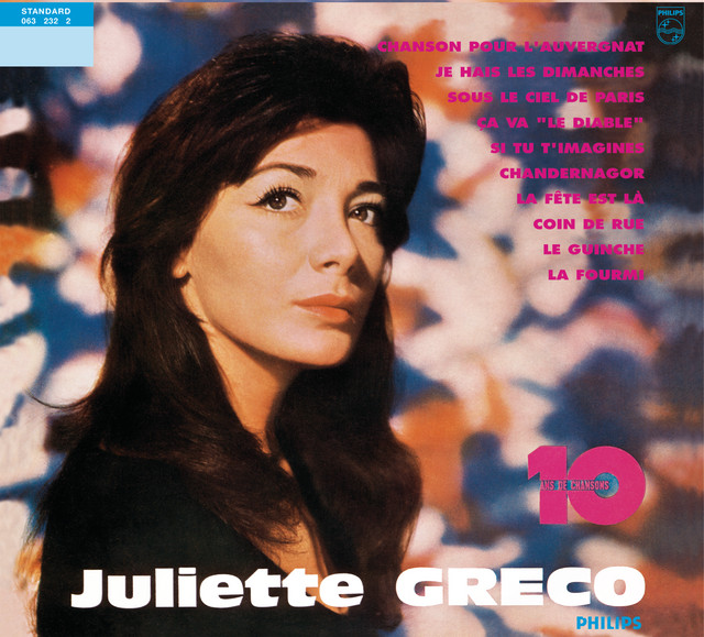 Sous Le Ciel De Paris Juliette Gréco