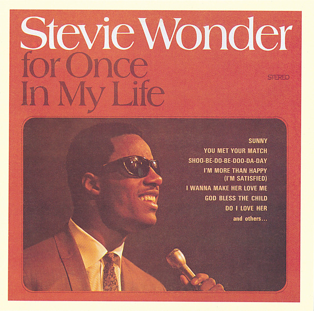For Once In My Life Stevie Wonder