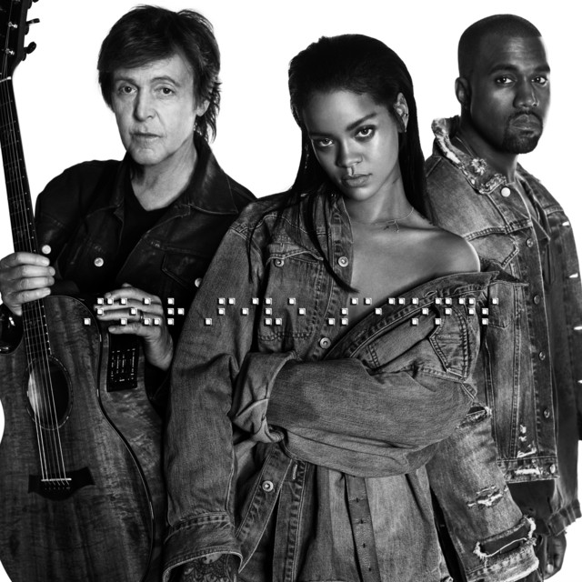 FourFiveSeconds Rihanna, Peul Mac Cartney, Kanye West