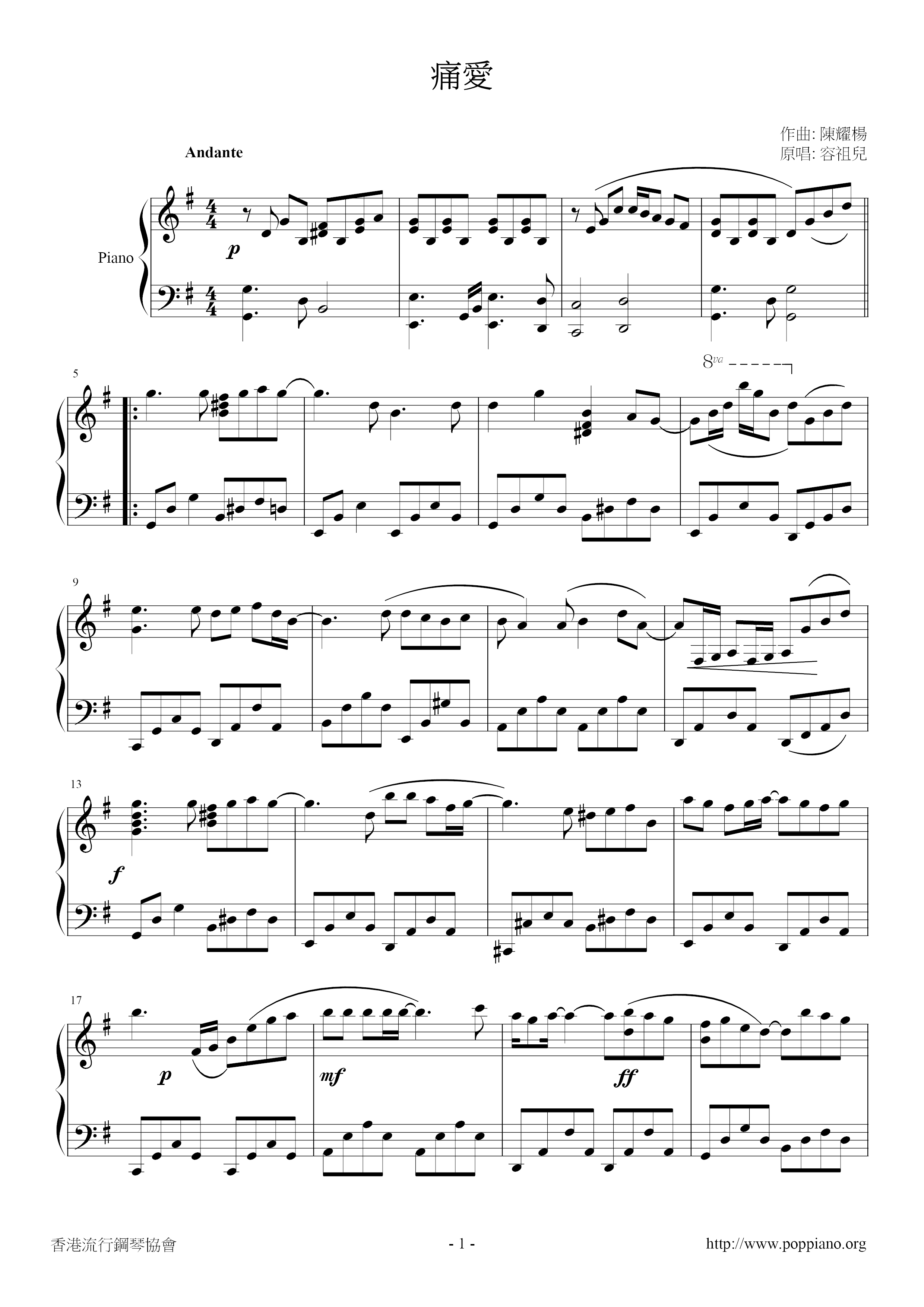 Painful Love Score