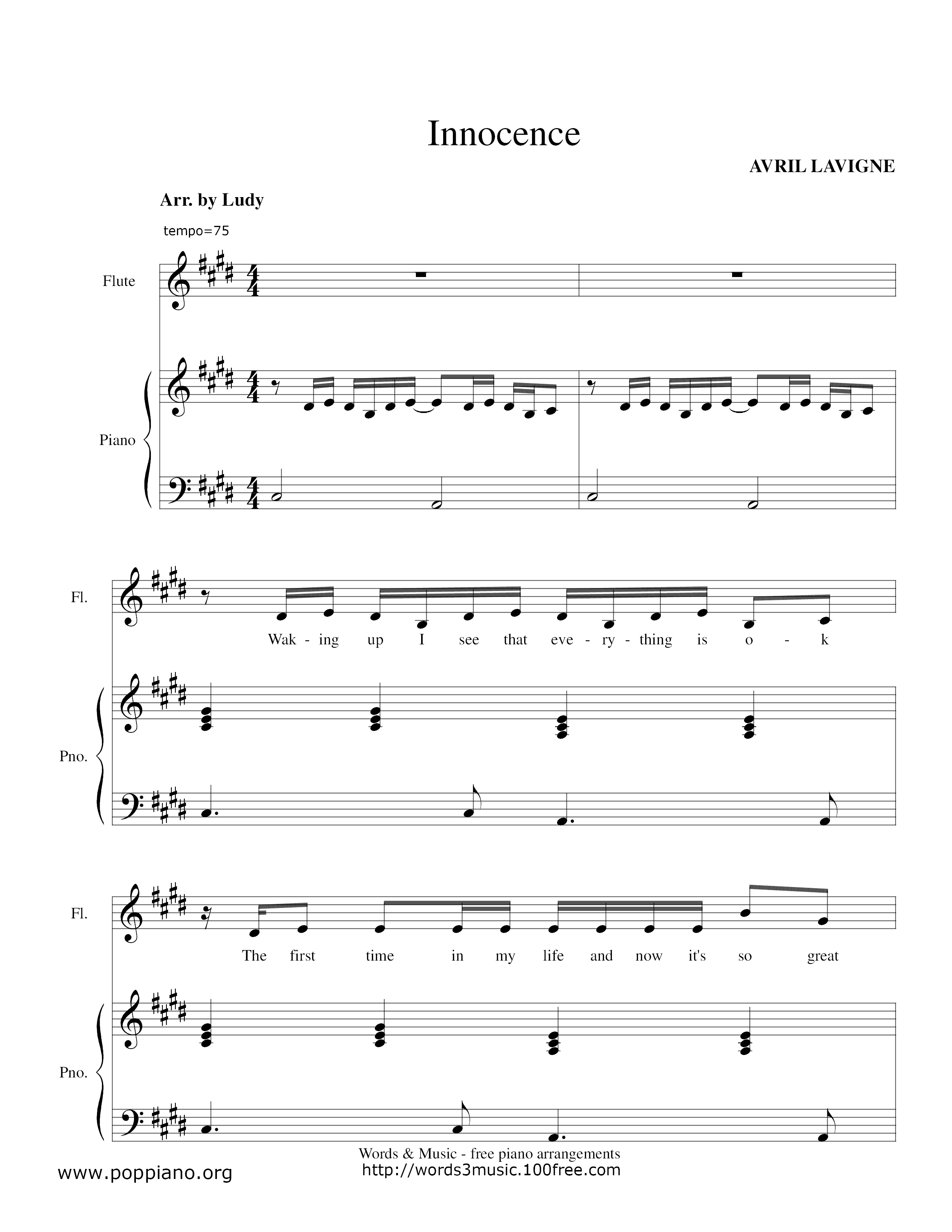 Innocence Score