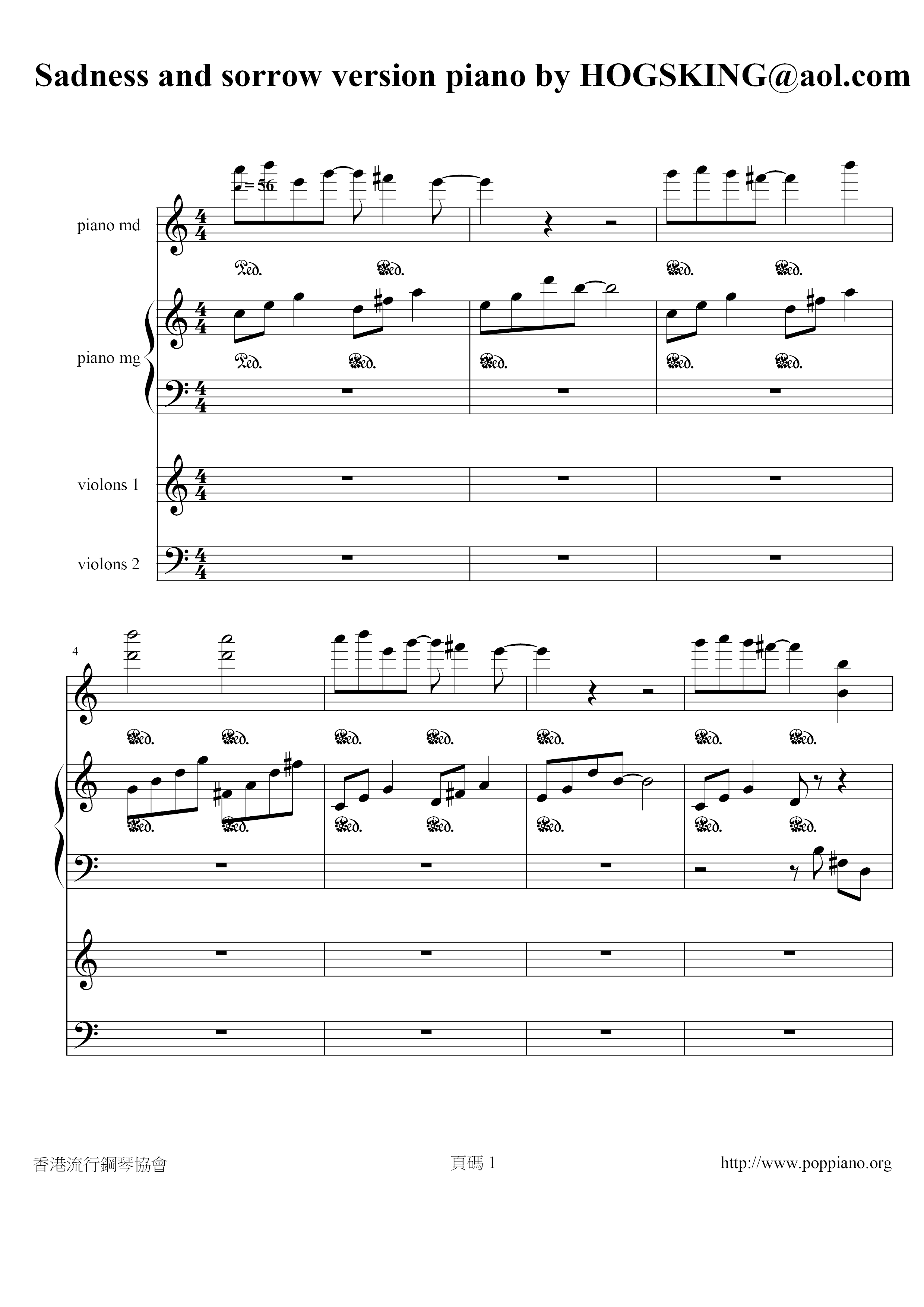 Naruto-Sadness And Sorrow Score