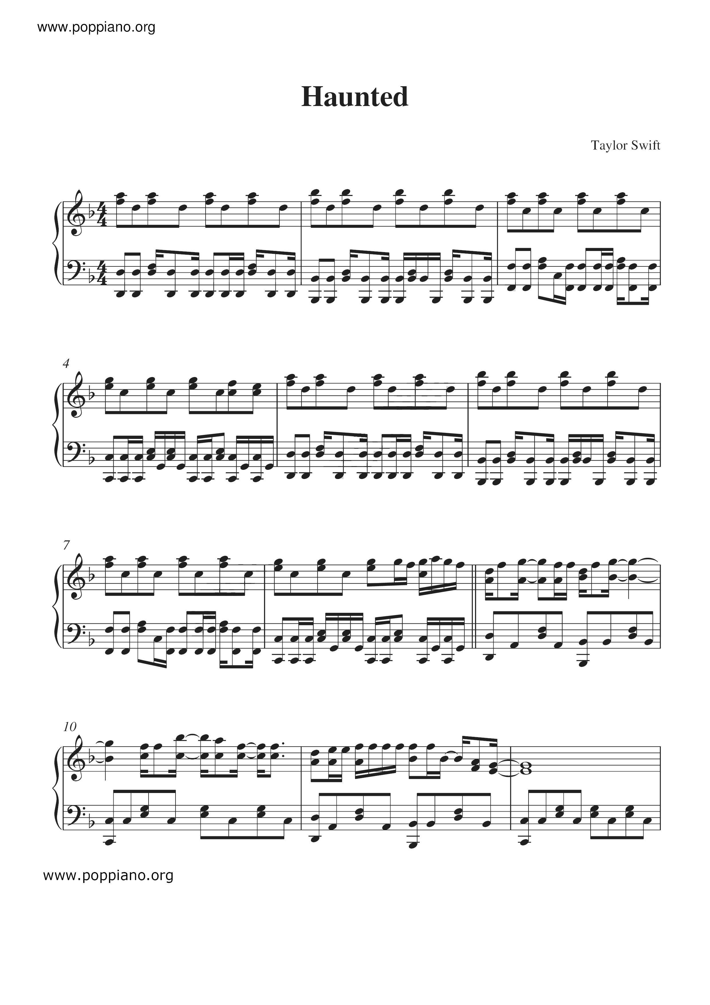 Haunted Score