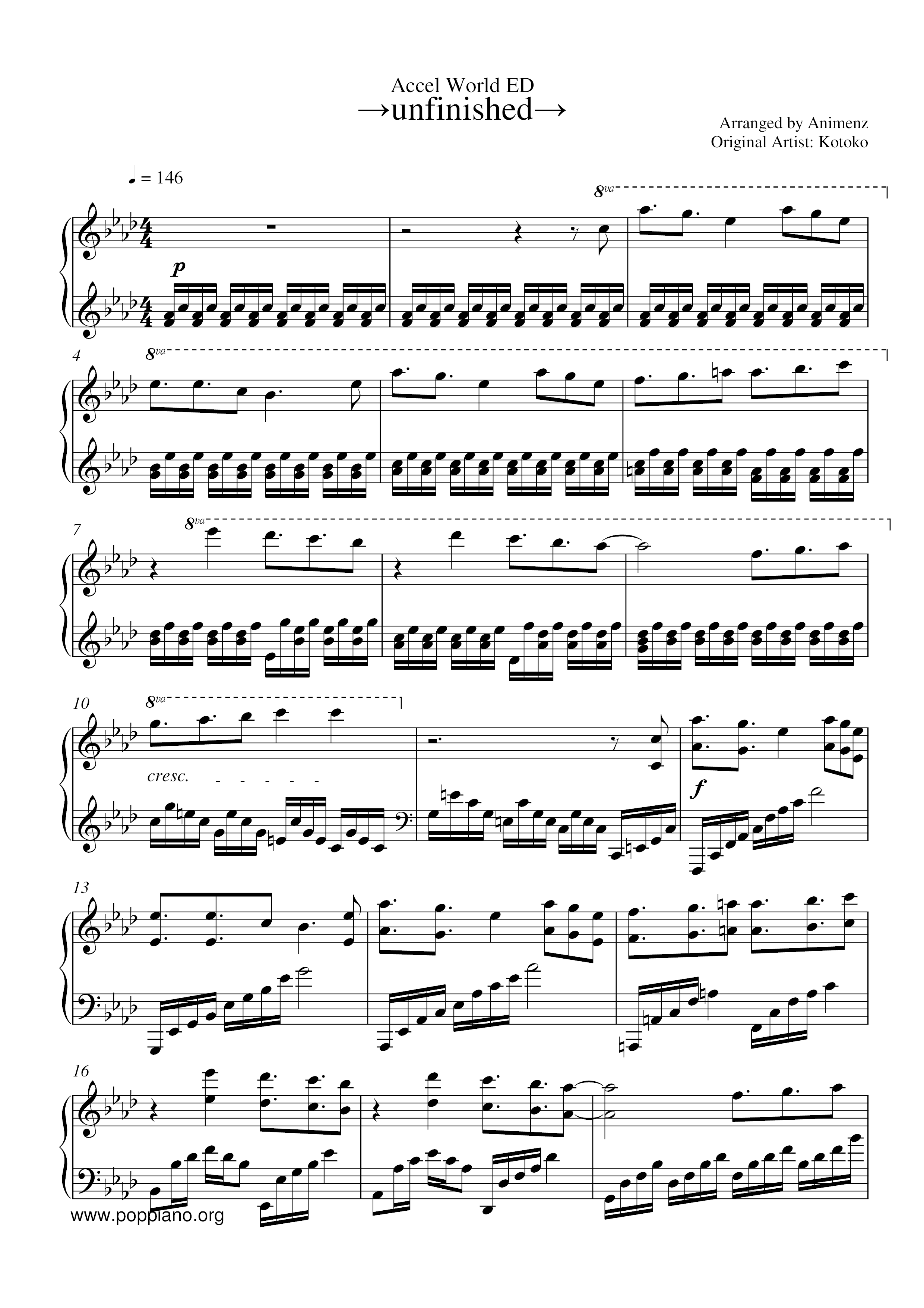 Unfinished Score