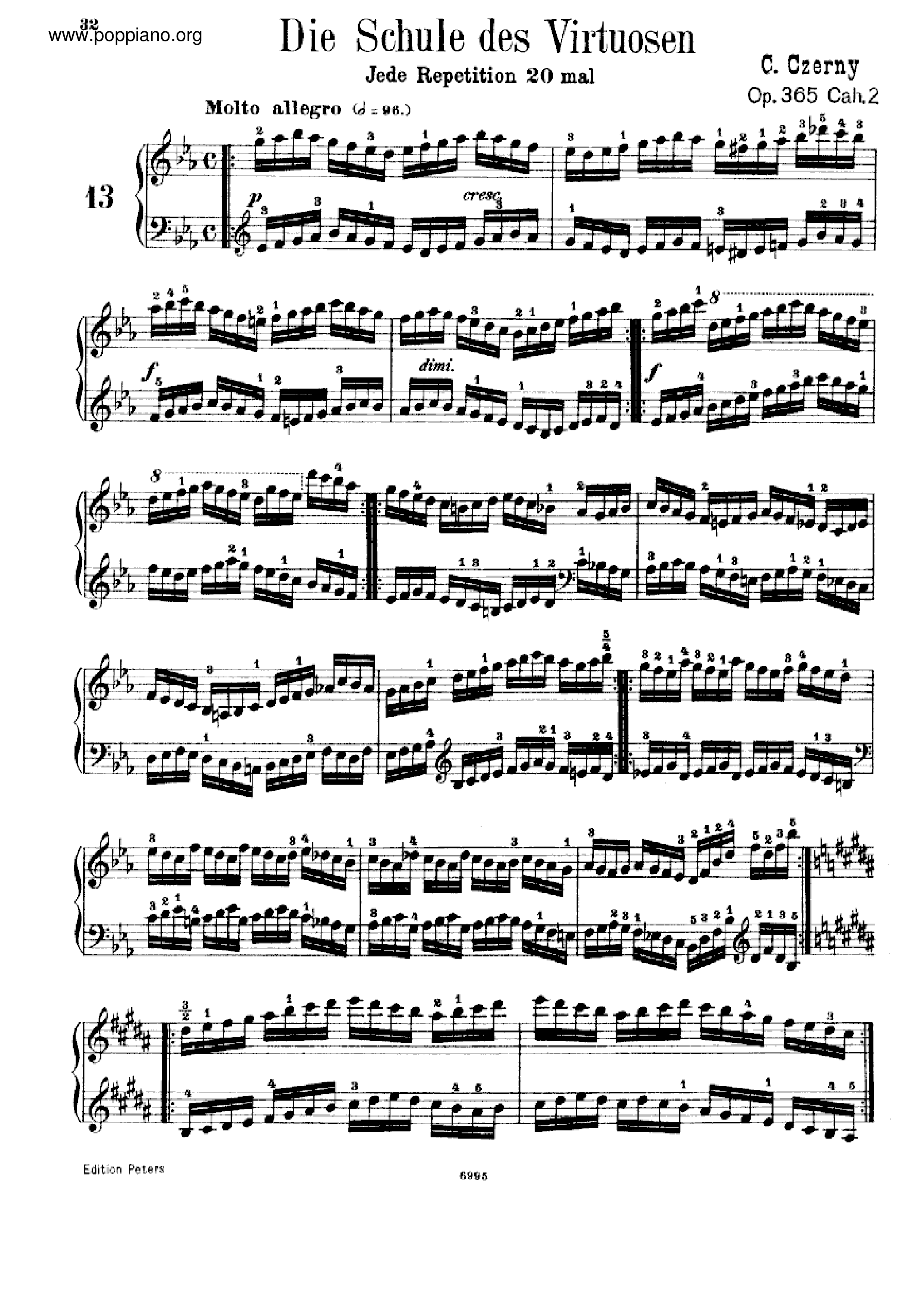 Book No.2: Etudes Nos.13-26 Score