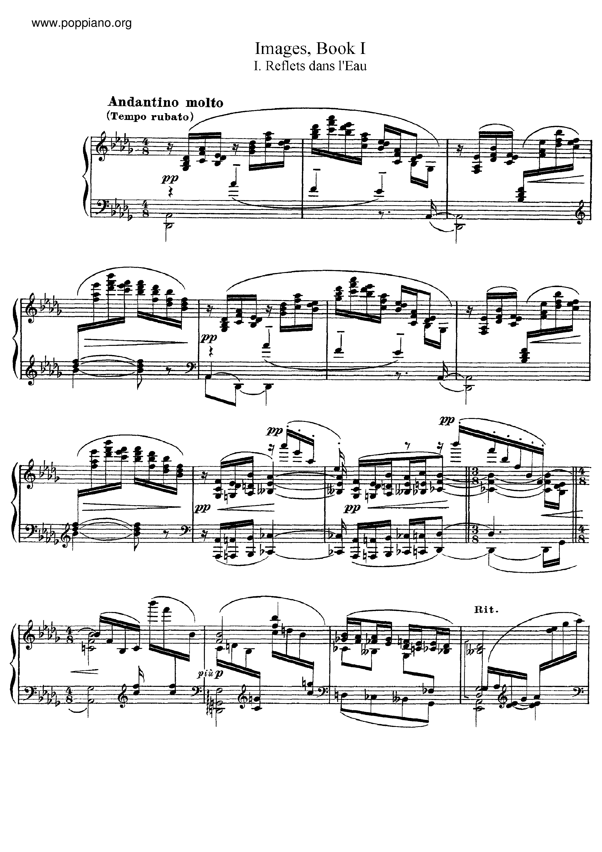 Premiere Serie, L.110 Score