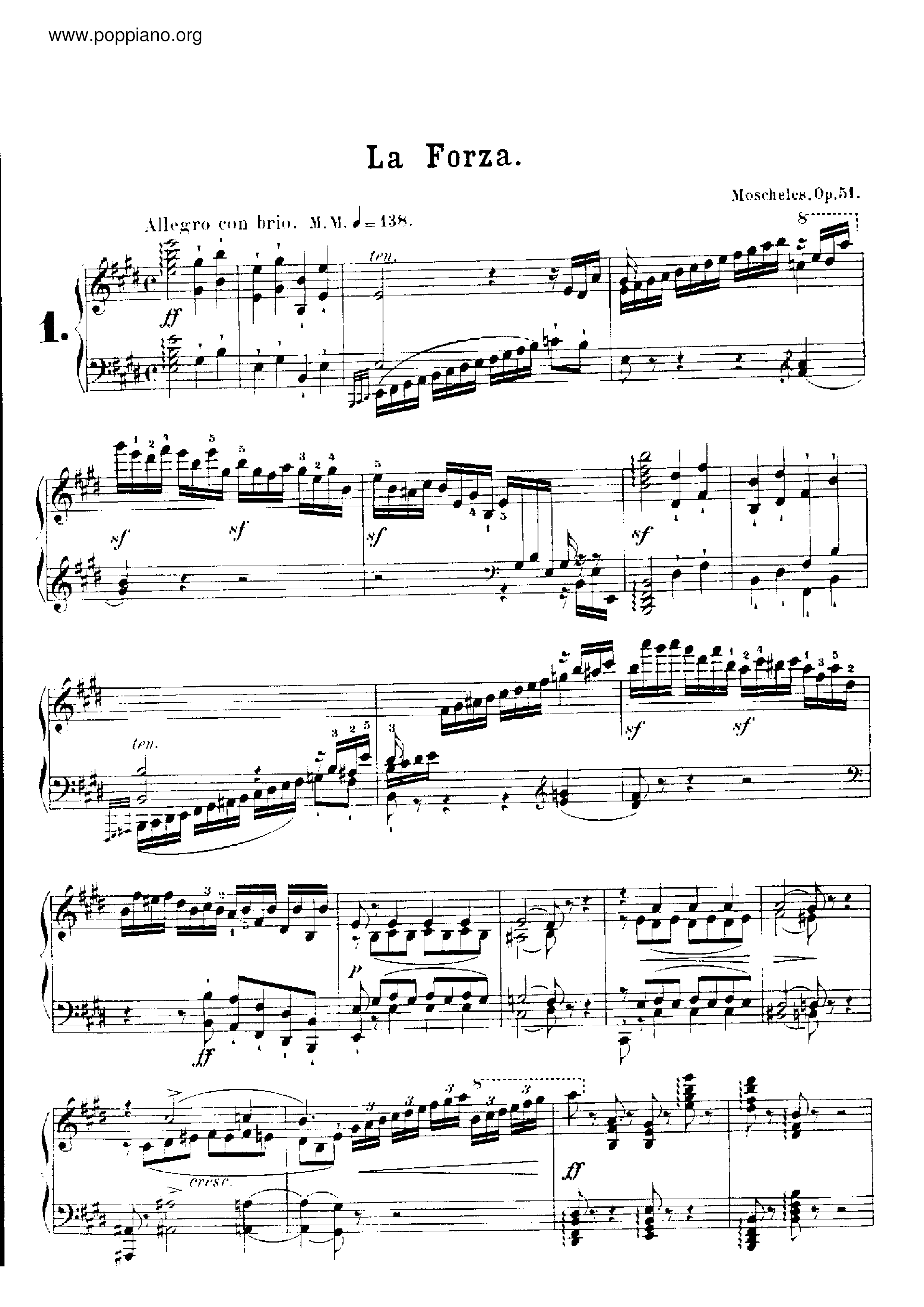 3 Allegri di Bravura Op.51 Score