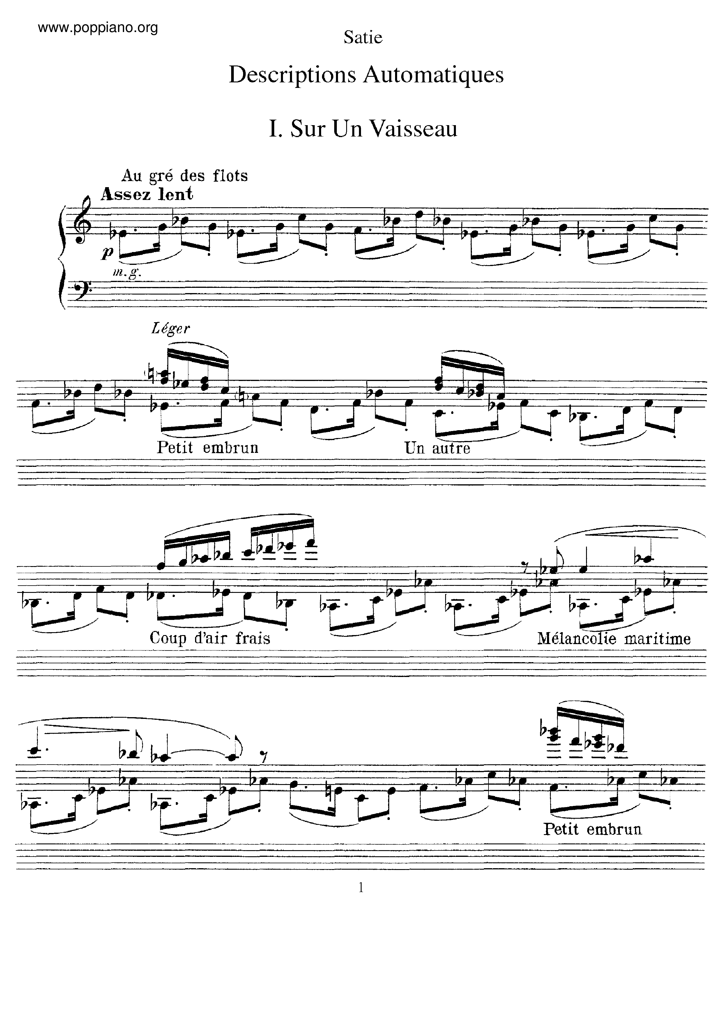 Descriptions automatiques Score