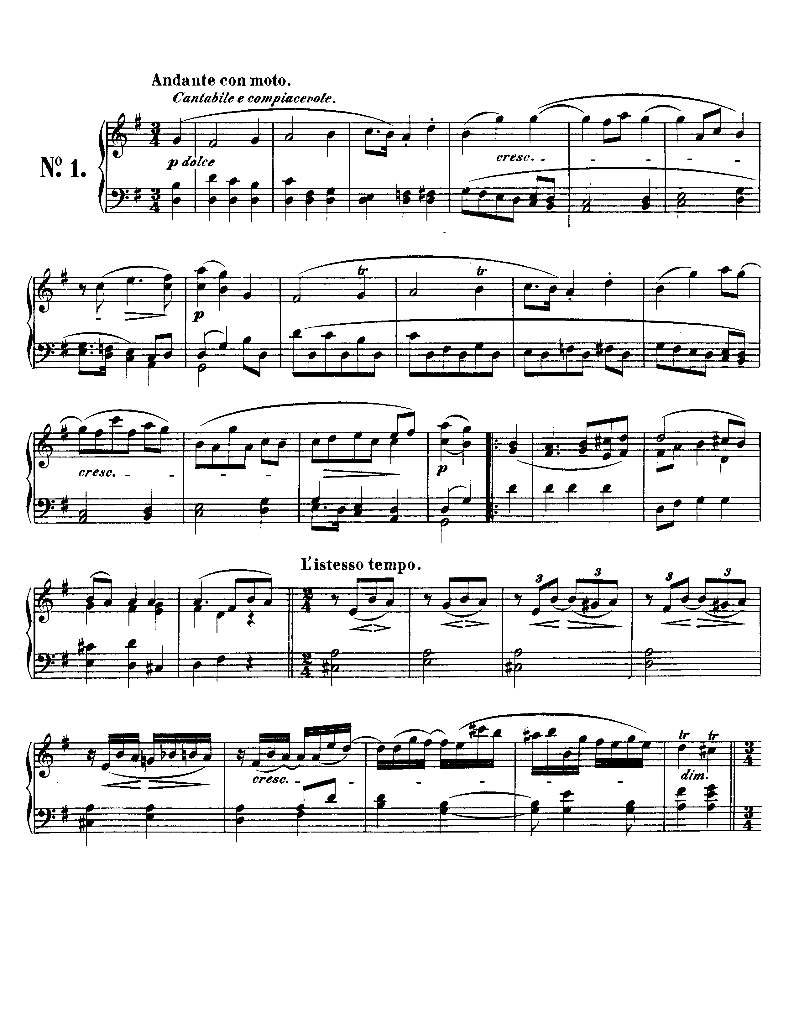 Bagatelles Op. 126 Score