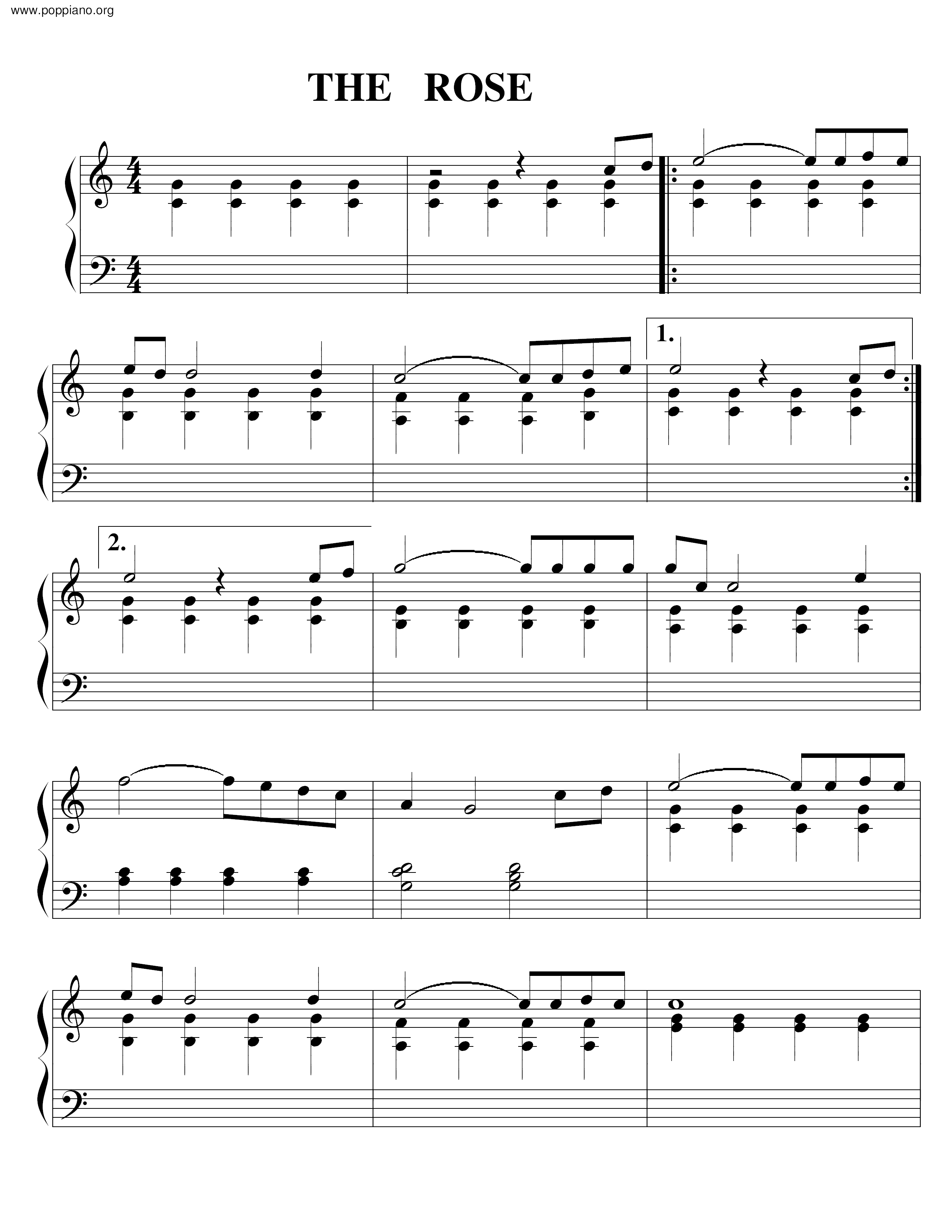 The Rose Score