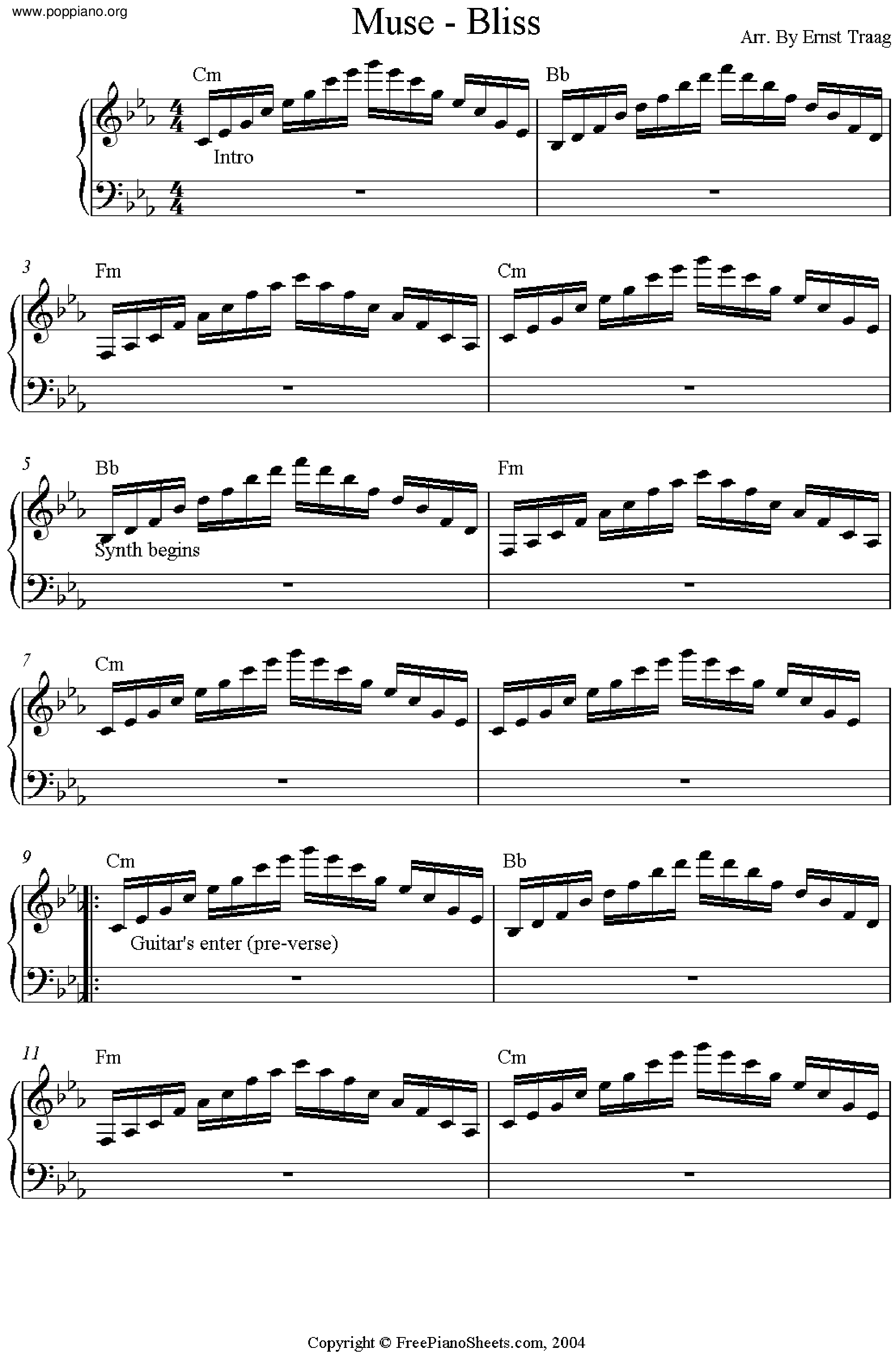 Bliss Score