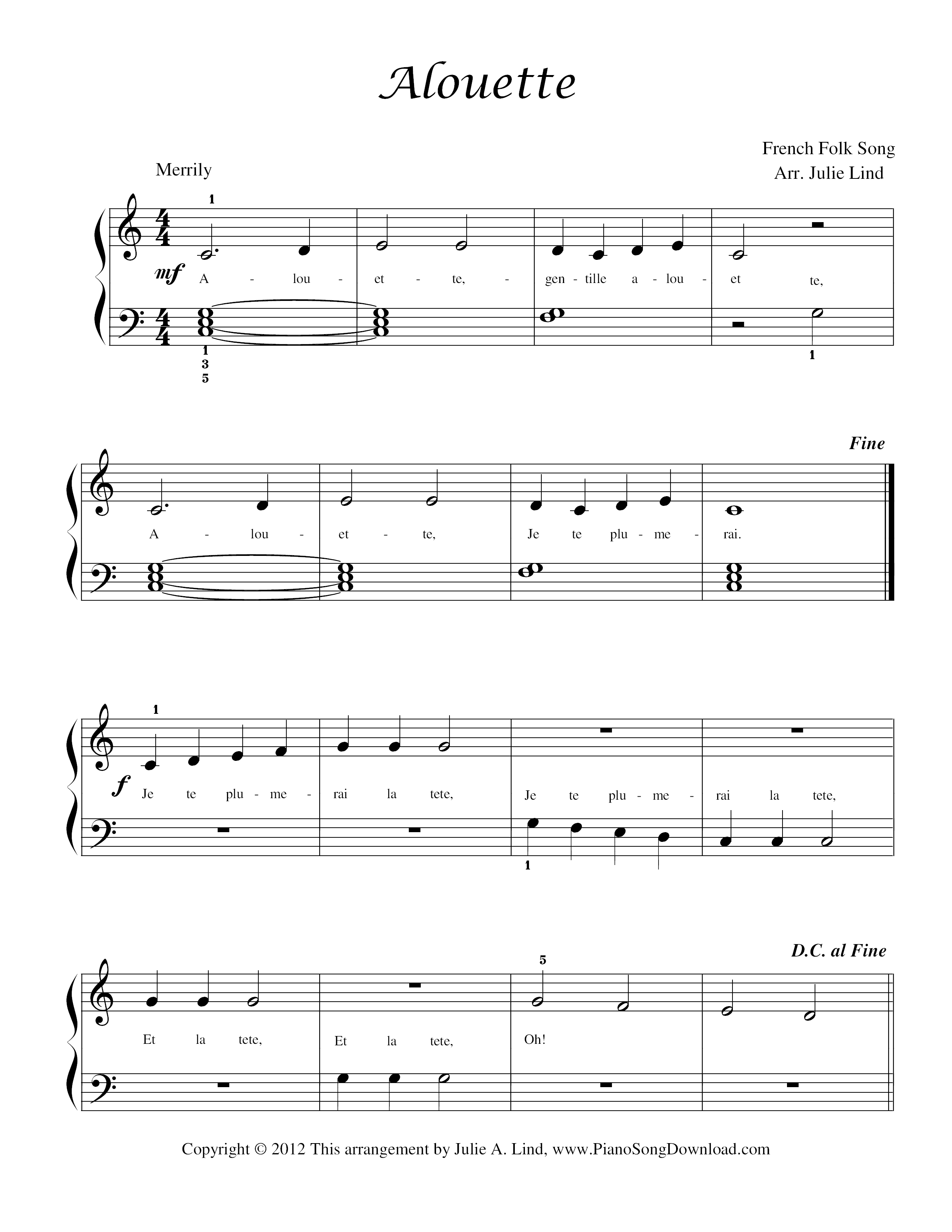 Alouette Score