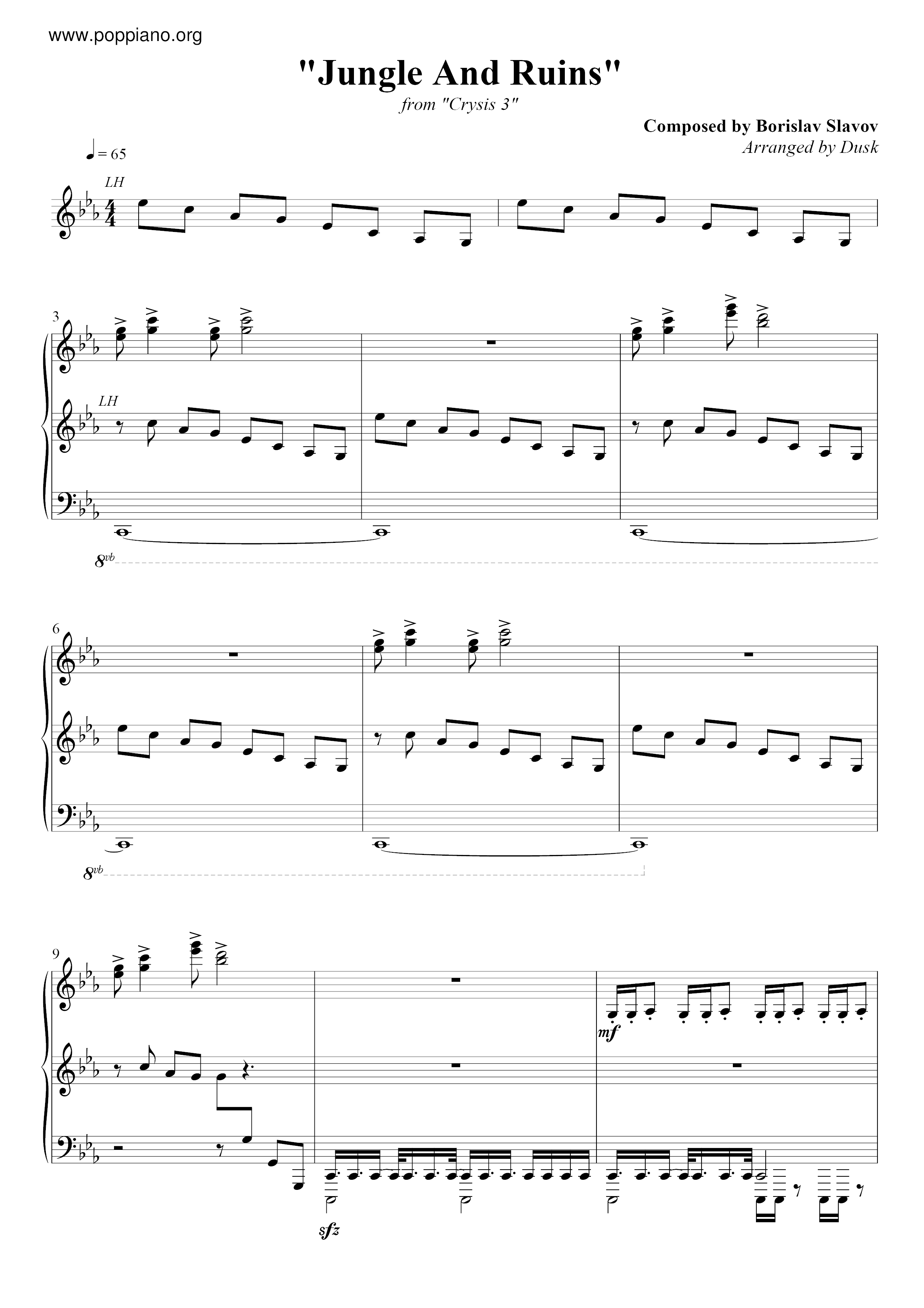 3 (Crysis 3) OST - Jungle And Ruins Score