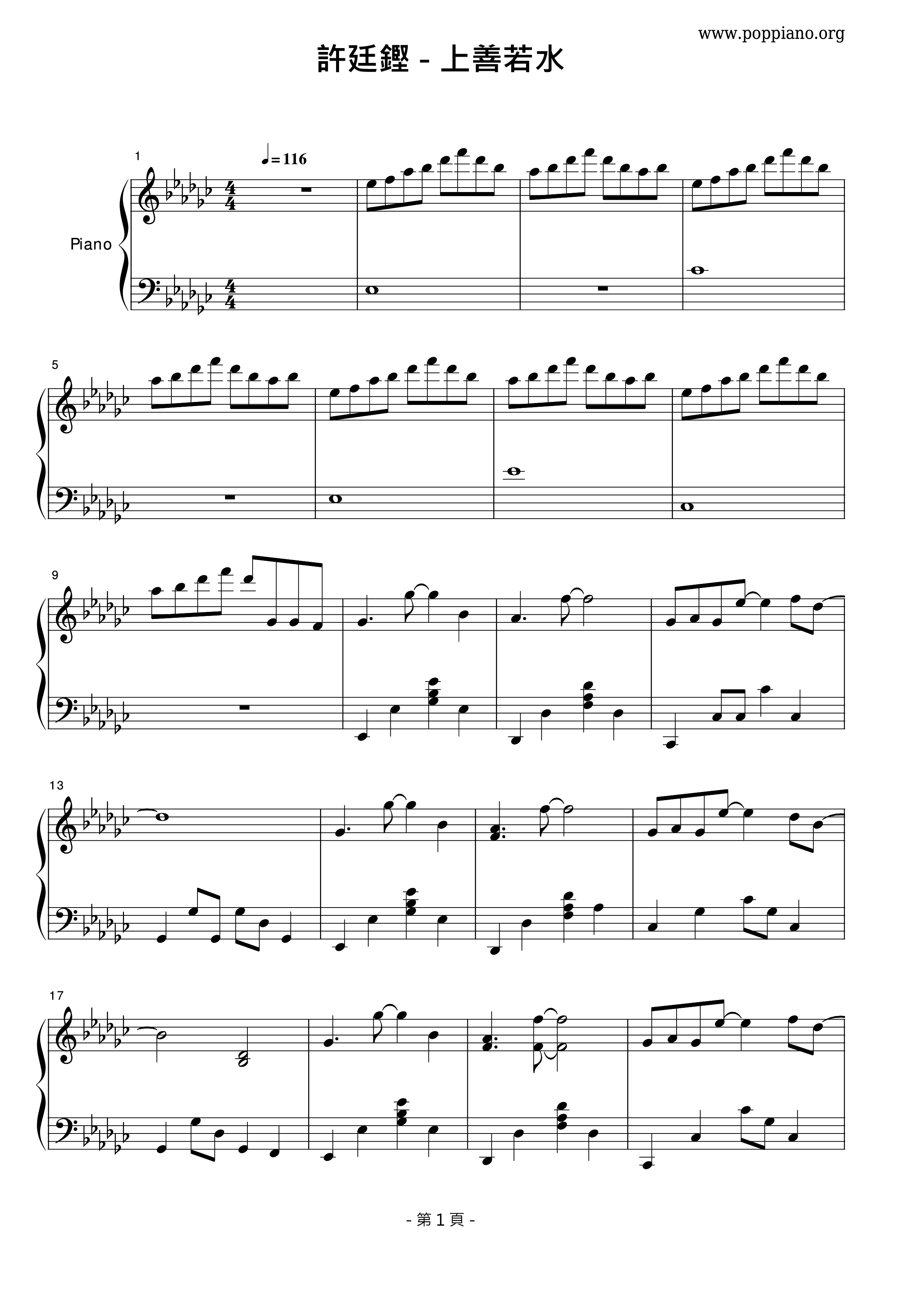 Kamizen Wakamizu Score