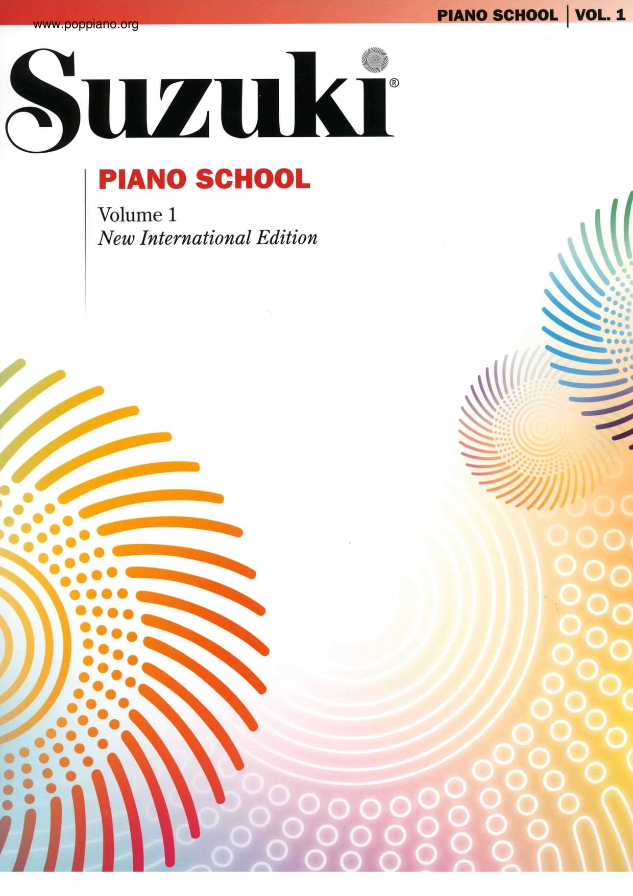 Suzuki Piano School Volume 1 Score