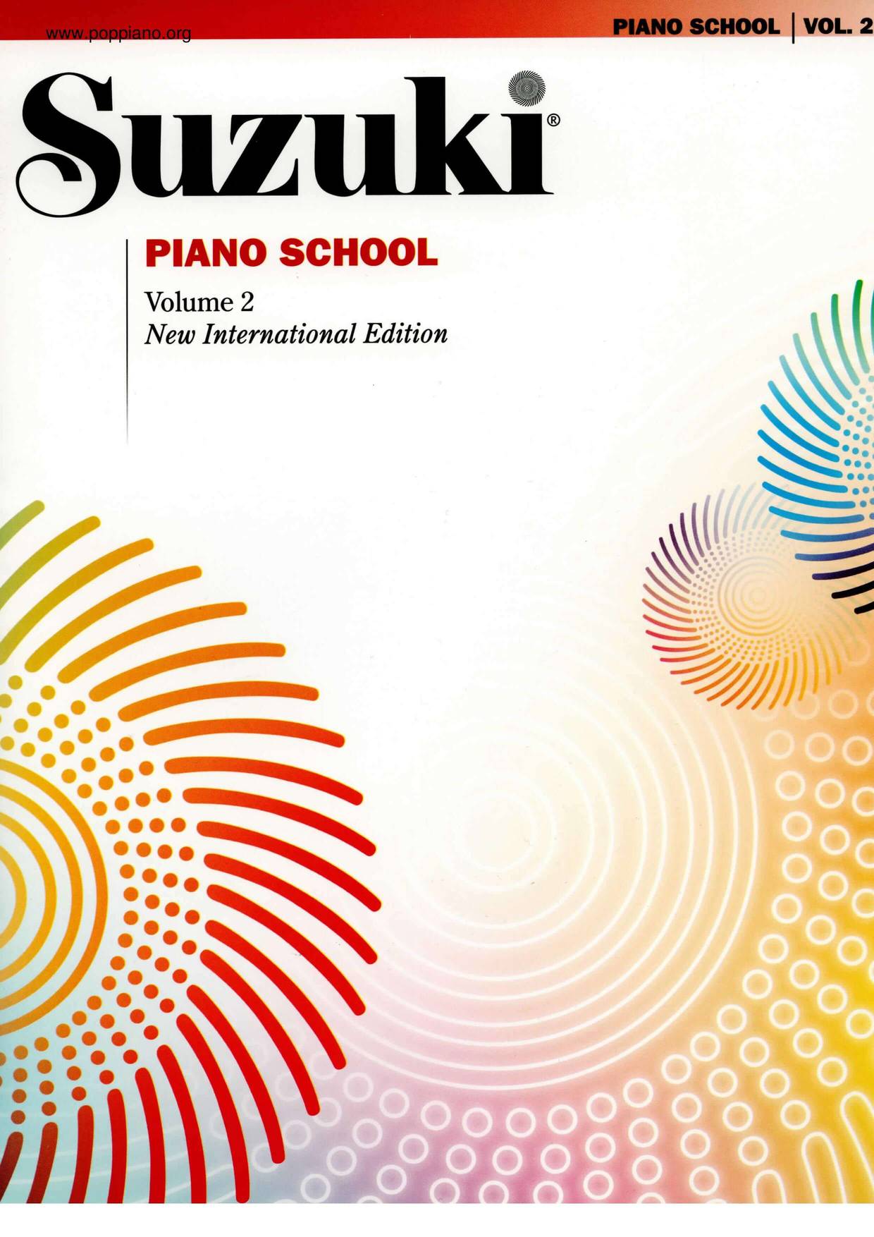Suzuki Piano School Volume 2 Score