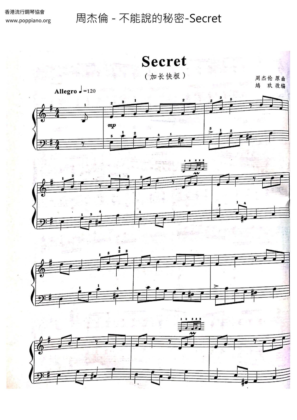 Secret Score