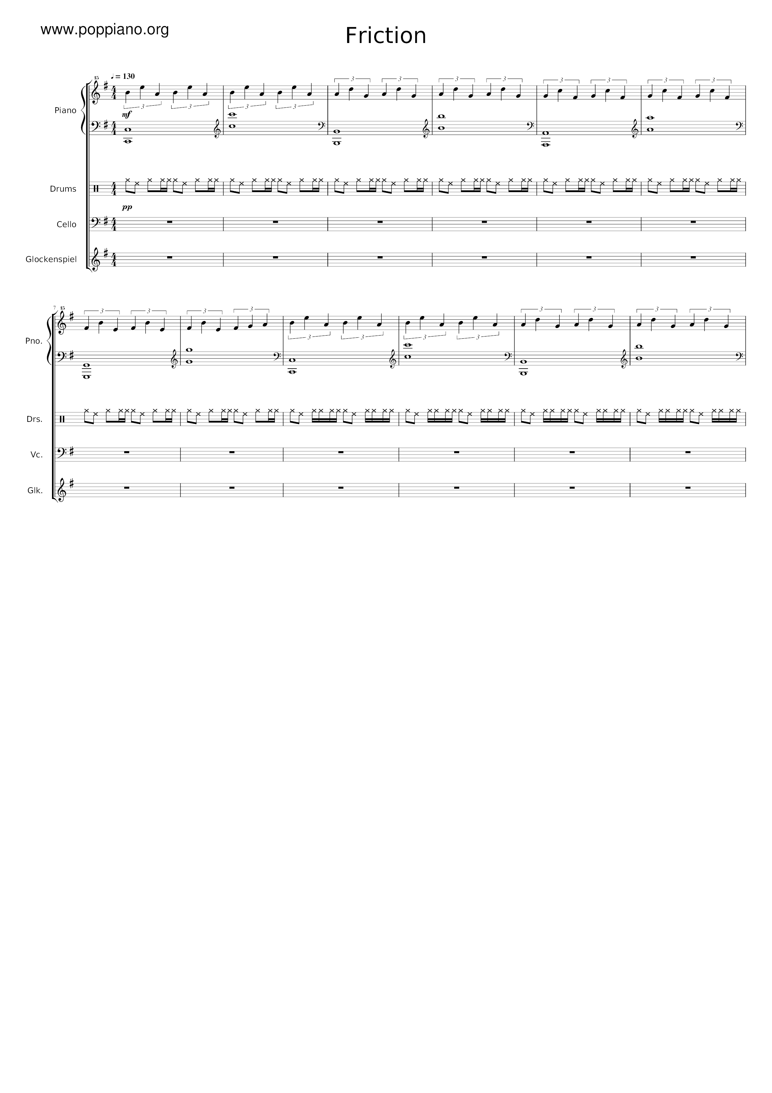 Deemo Friction Score