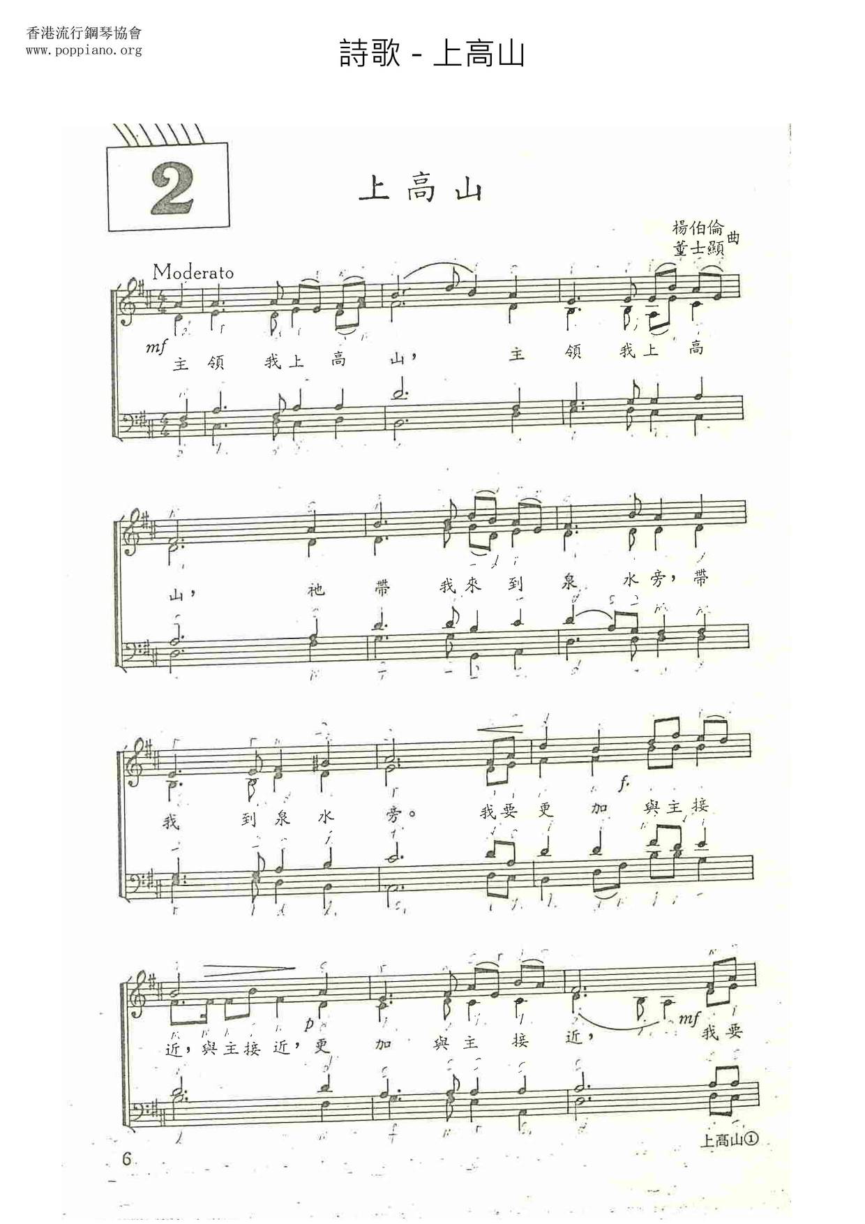 Shang Gaoshan Score
