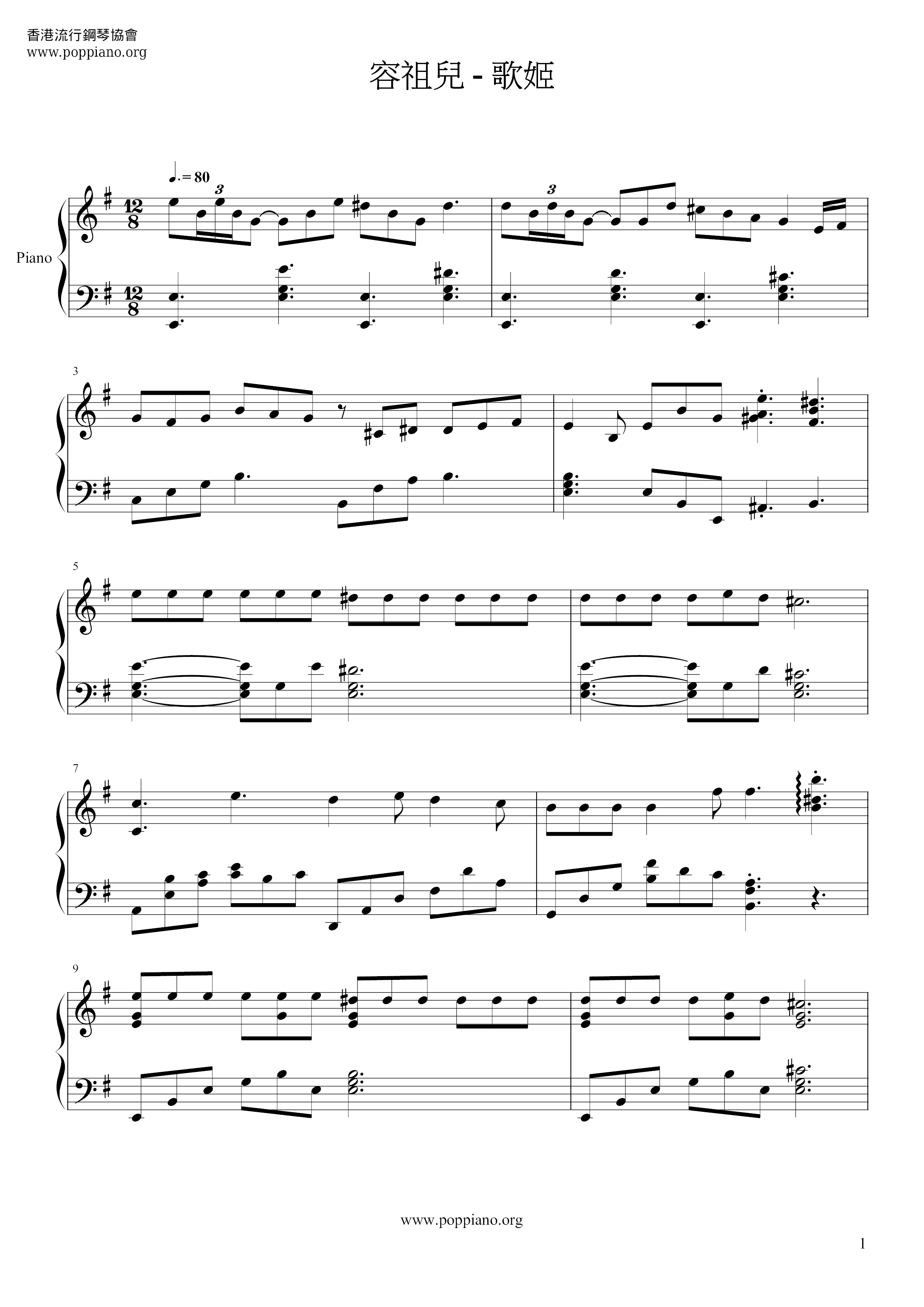 Singer Score