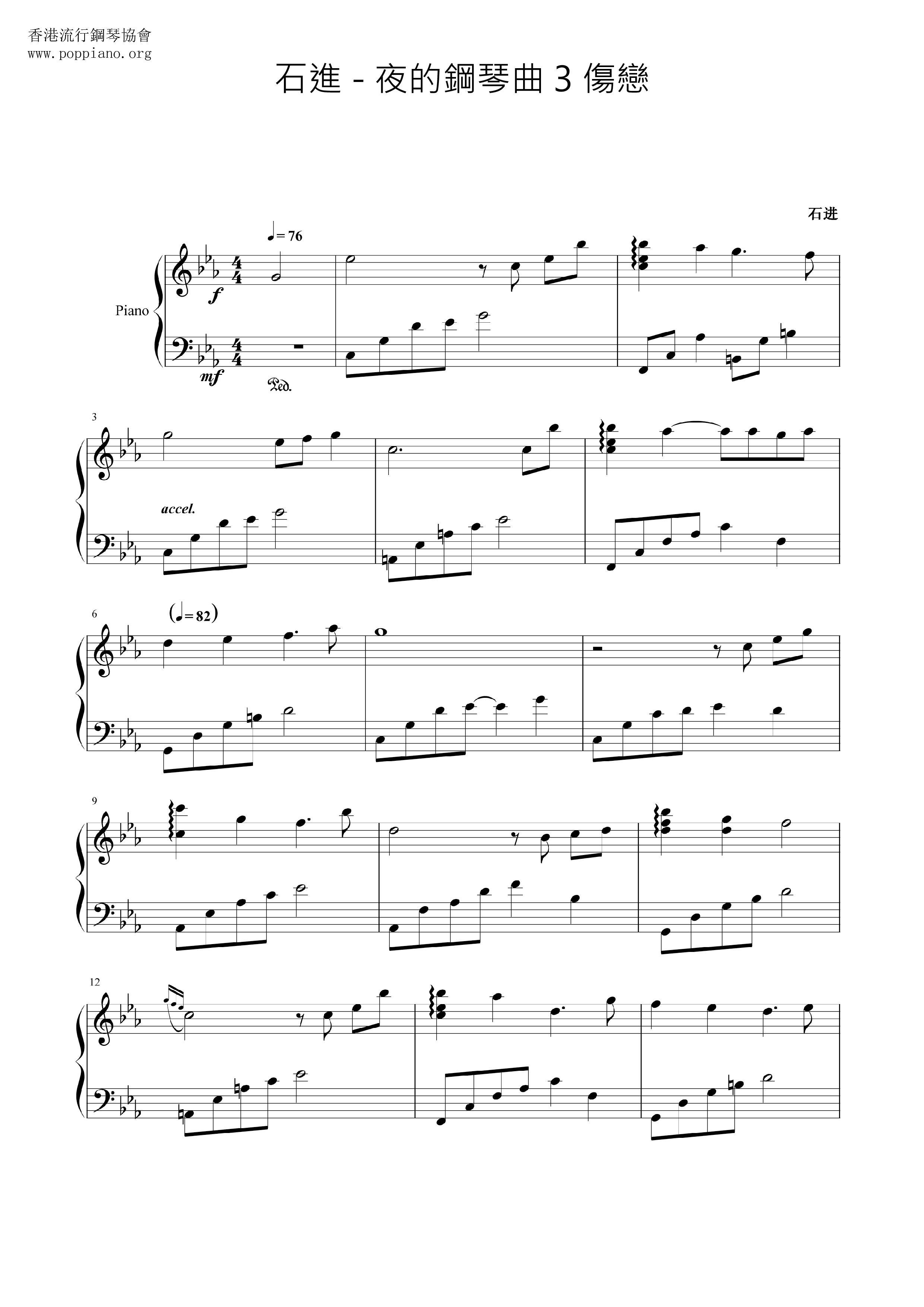 Melody Of The Night 3 傷戀 Score