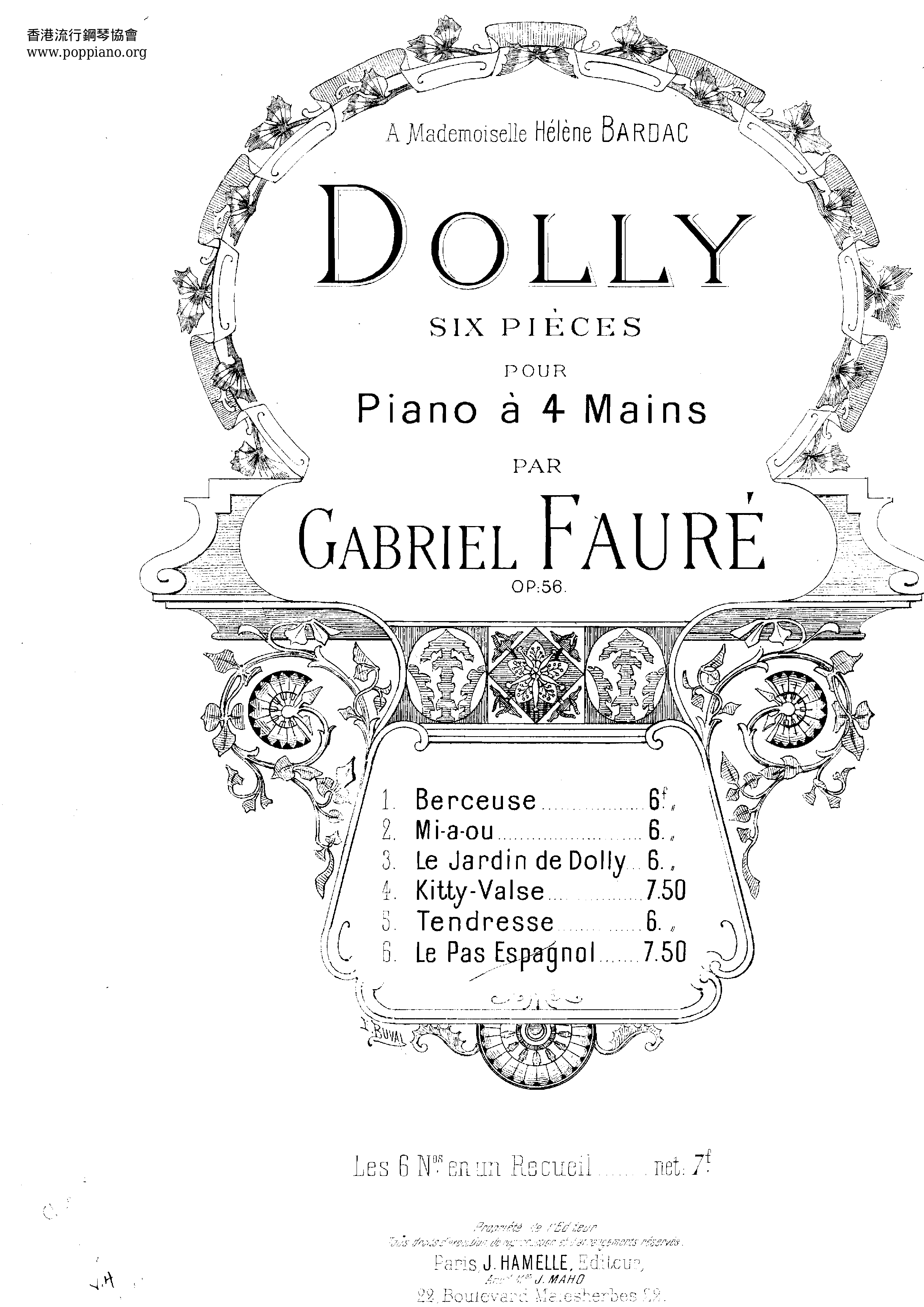 Dolly Suite Score