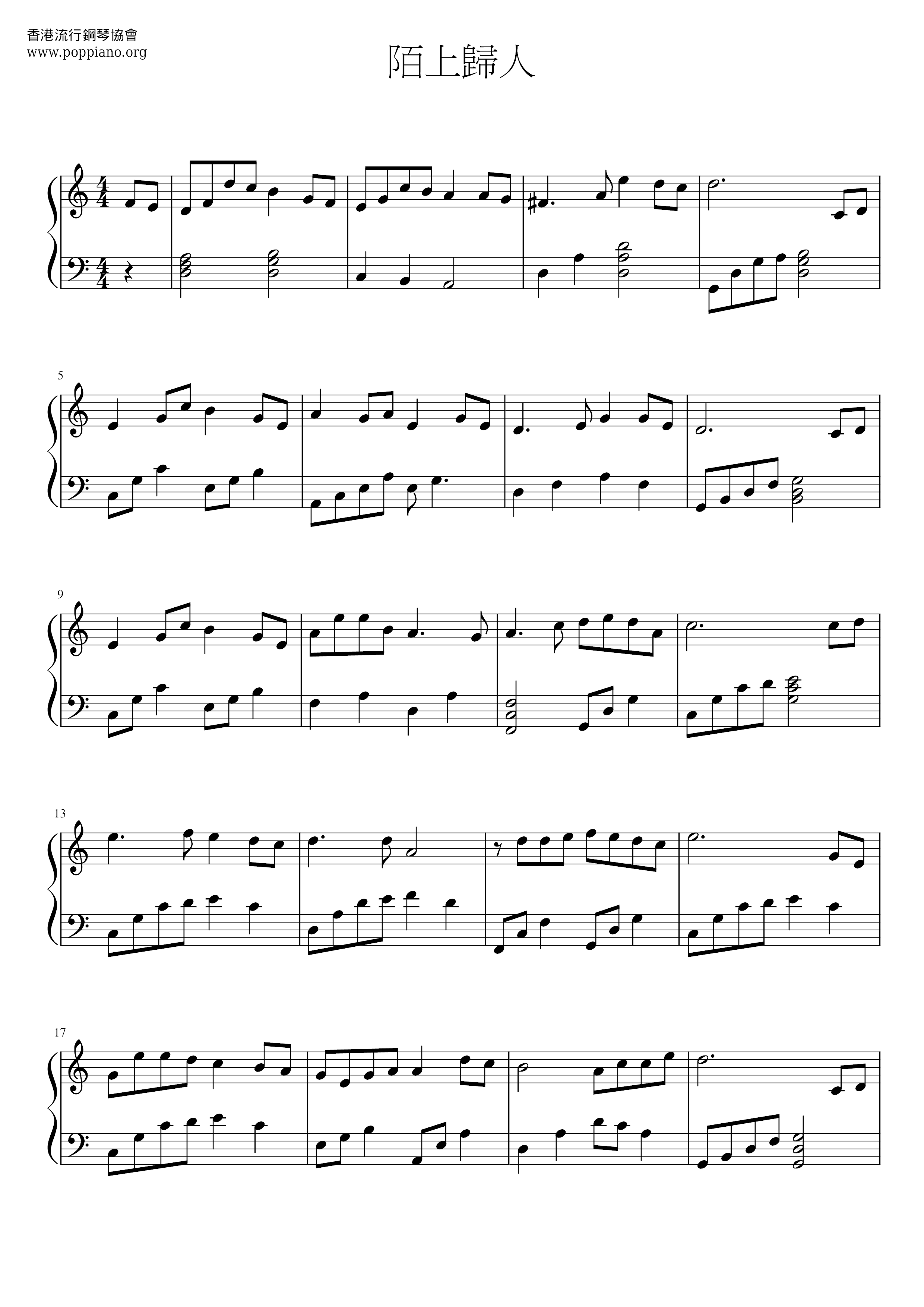Mo Shangguiren Score
