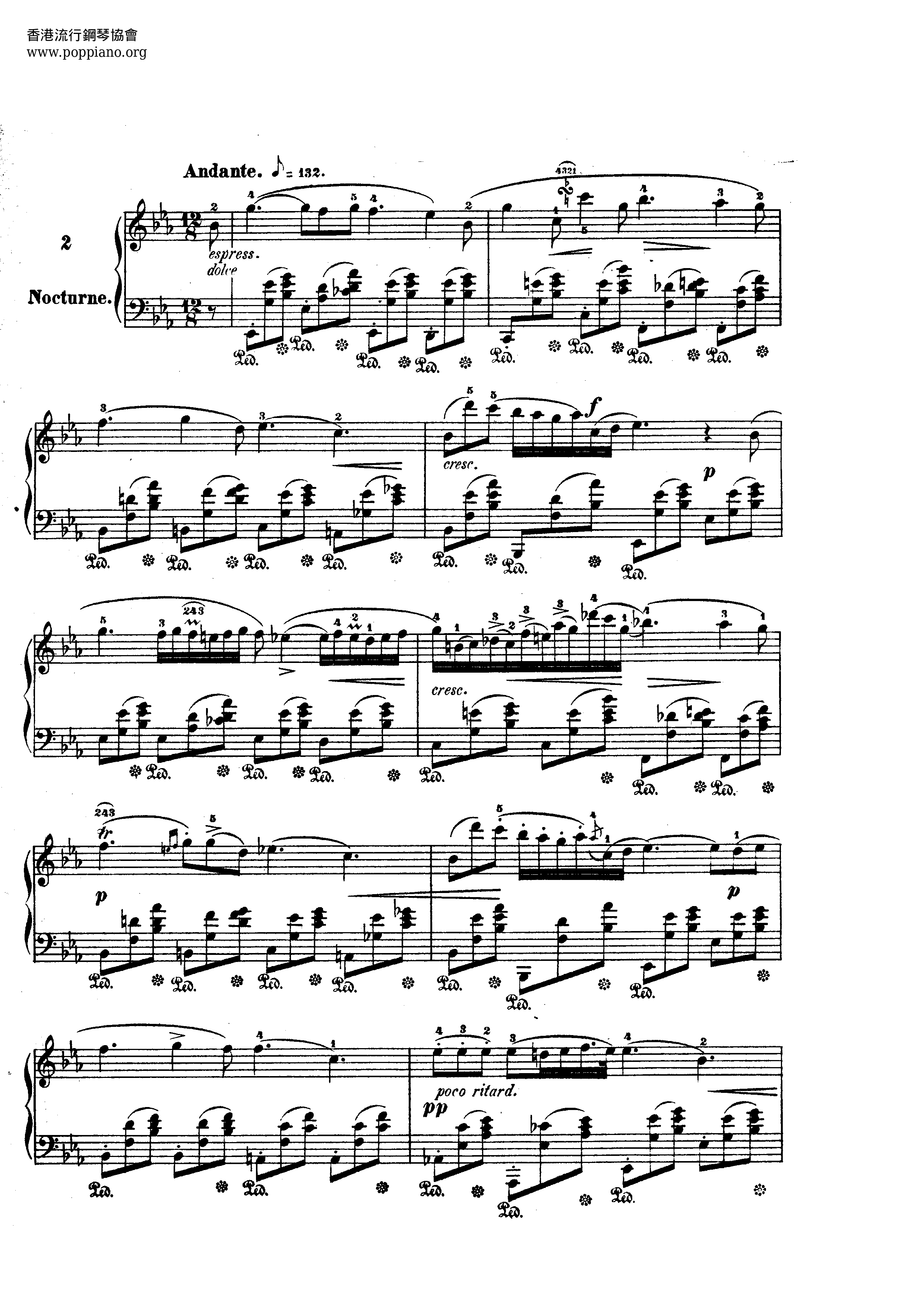 Nocturne No. 02 Score