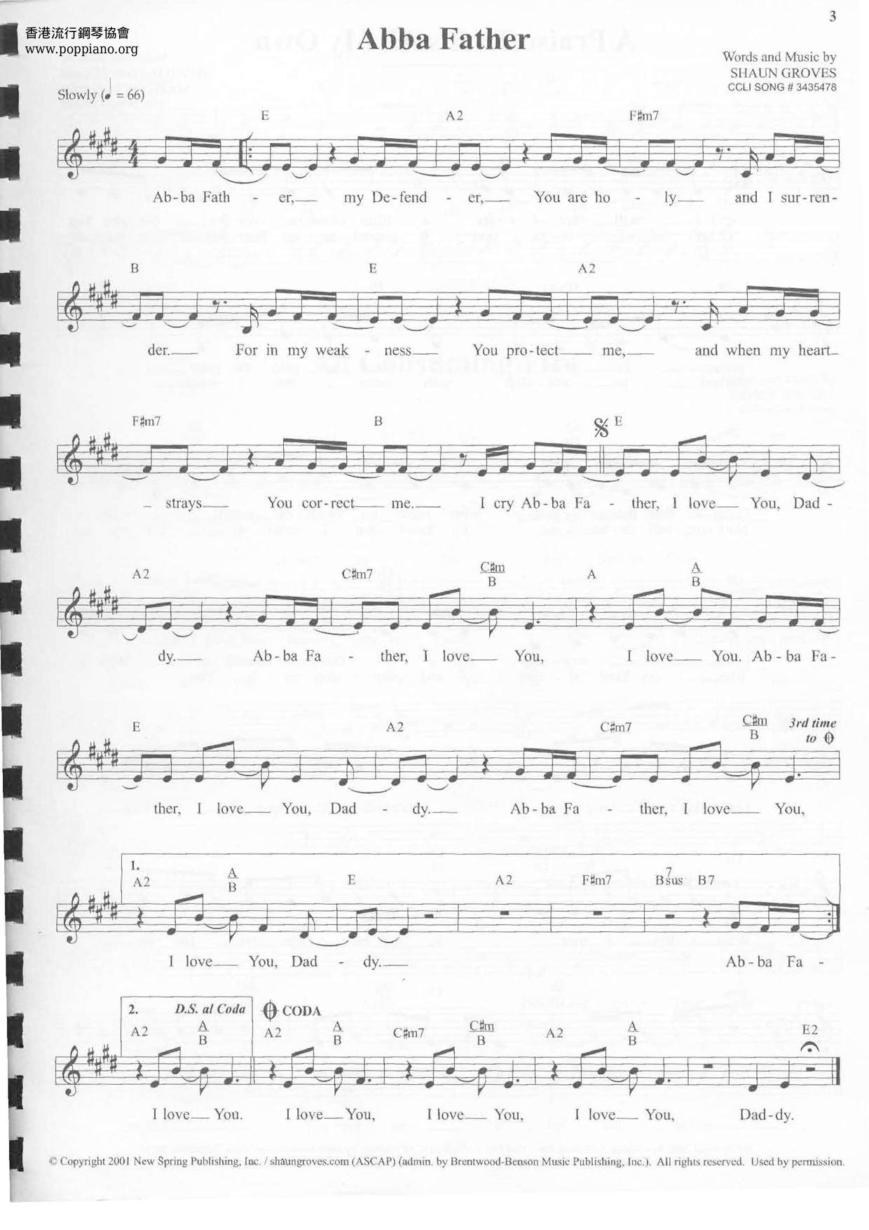 Praise & Worship Songbook 62 Pages Score