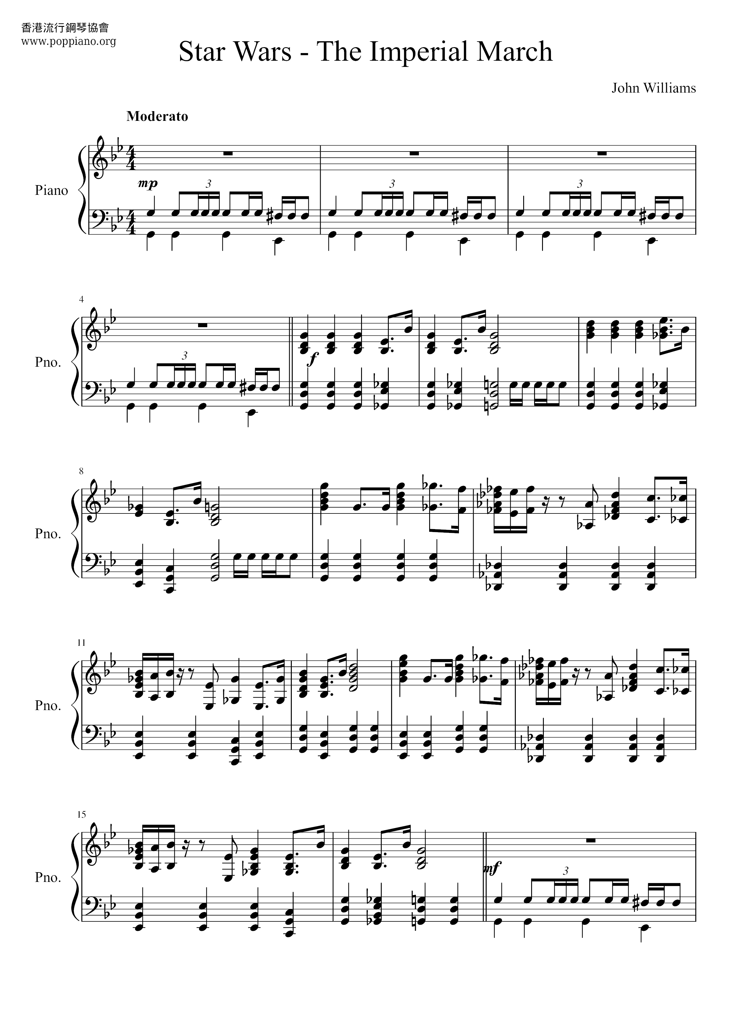 John Williams Star Wars The Imperial March Sheet Music Pdf John Williams Star Wars The Imperial March Sheet Music Pdf