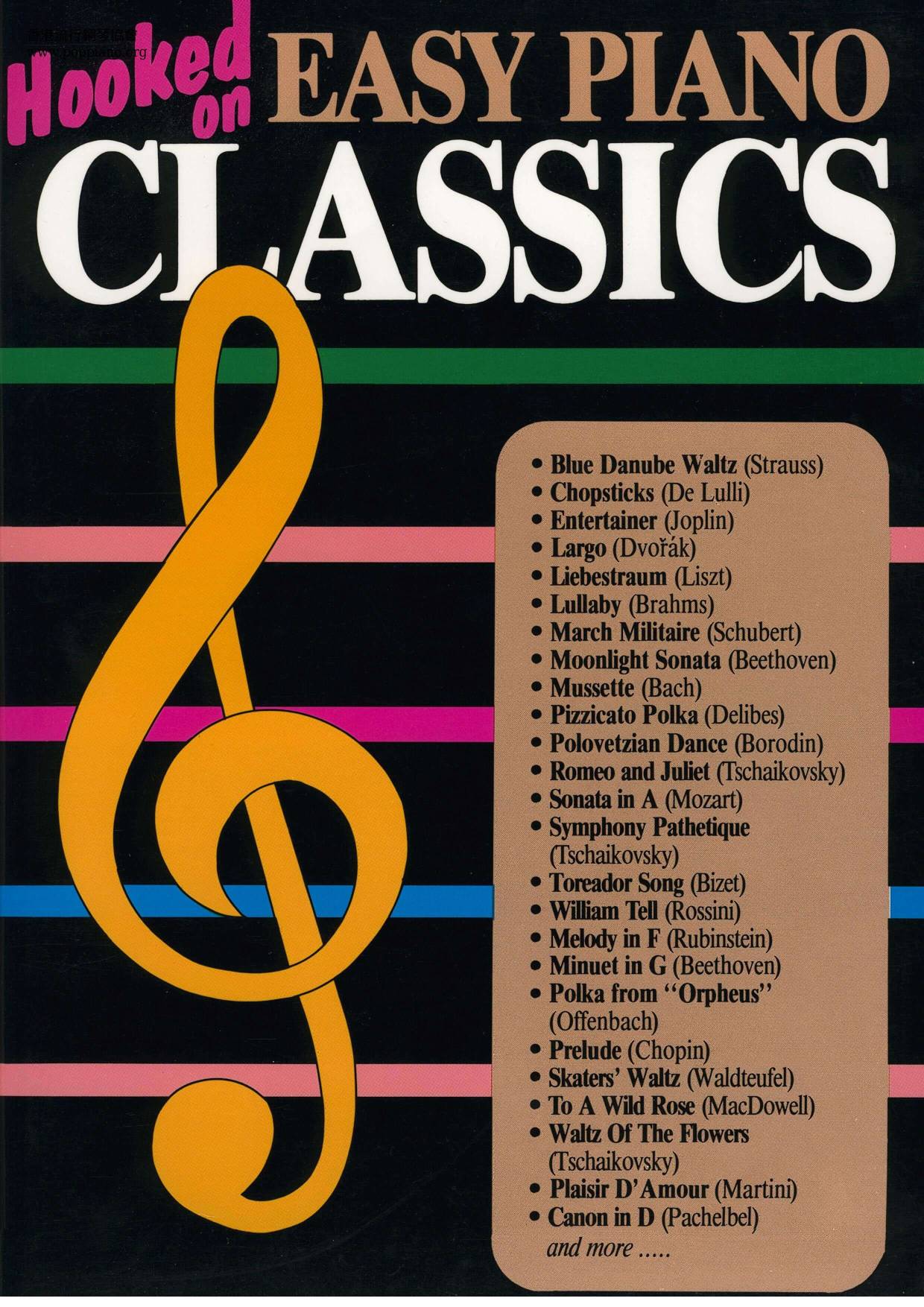 Hooked On Easy Piano Classics Score