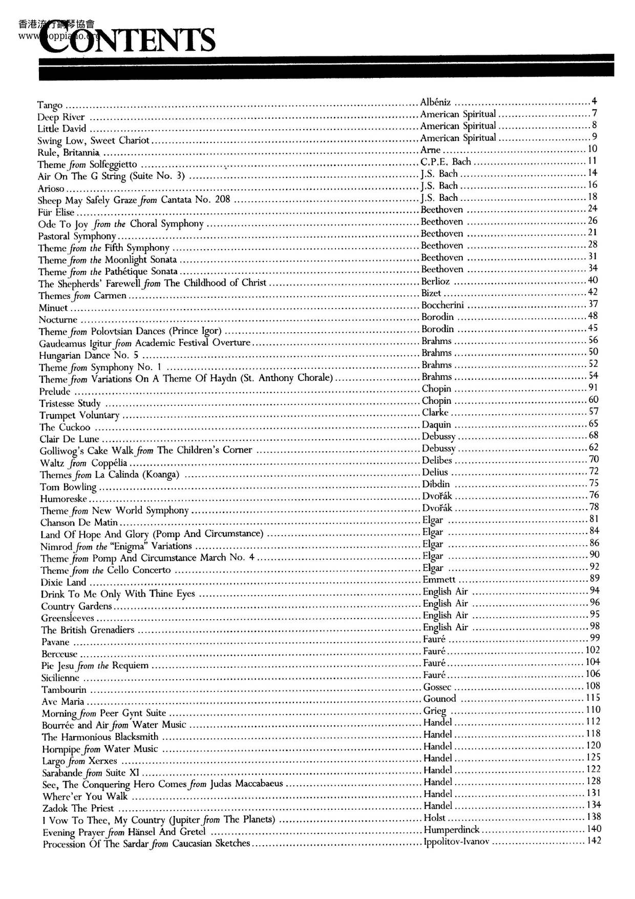 Easy Piano Classics 296 Pages Score