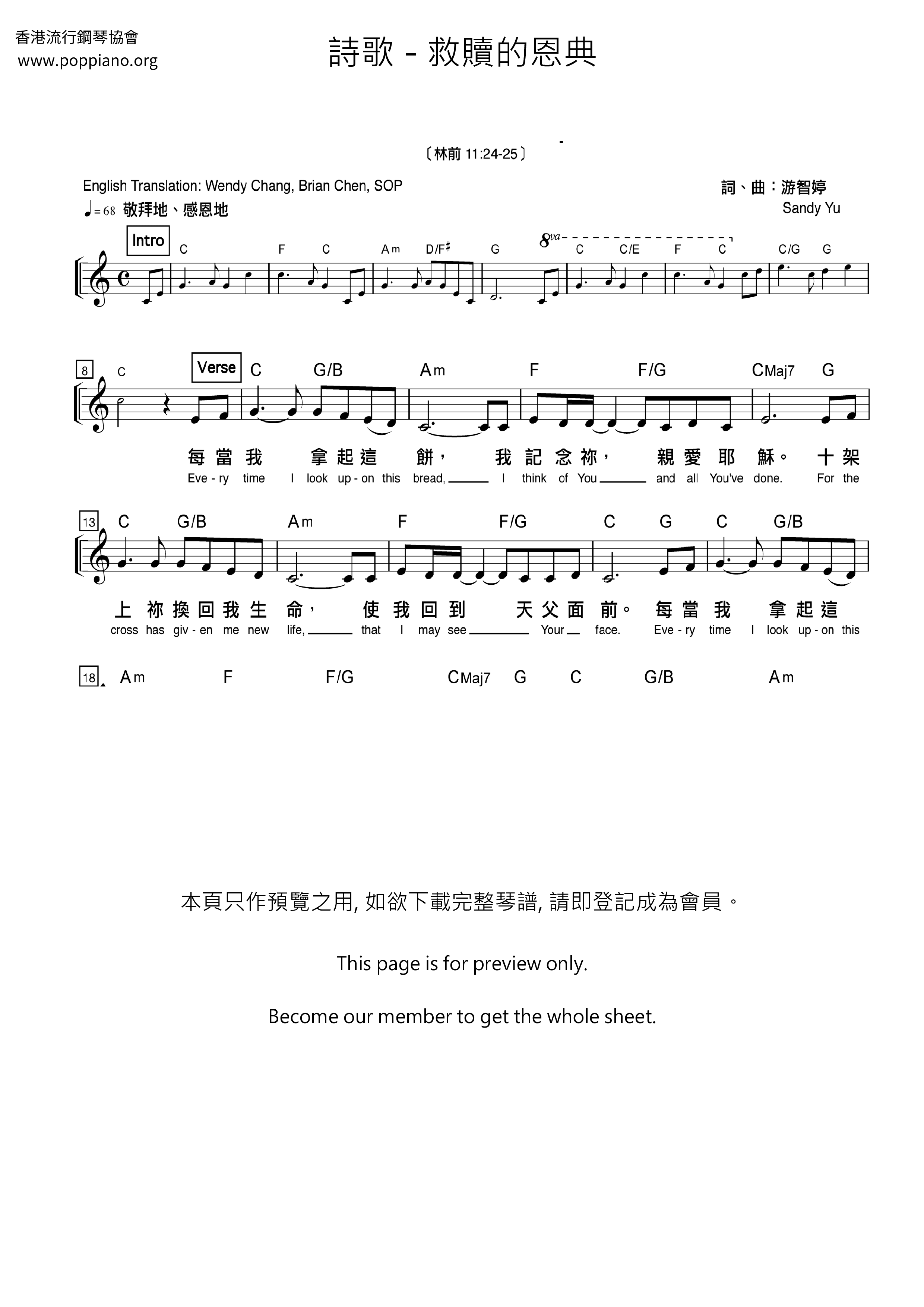 Salvation Grace Score