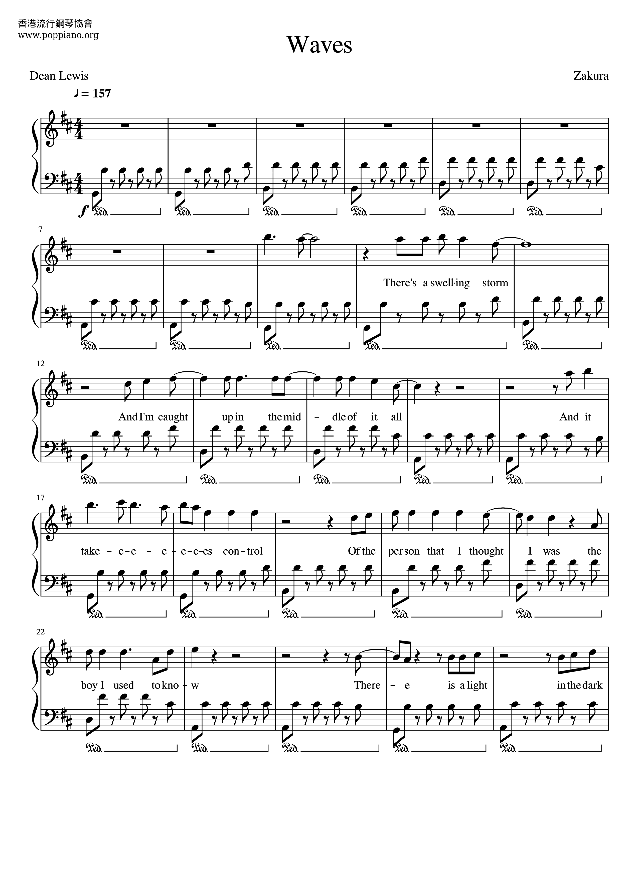 Waves Score