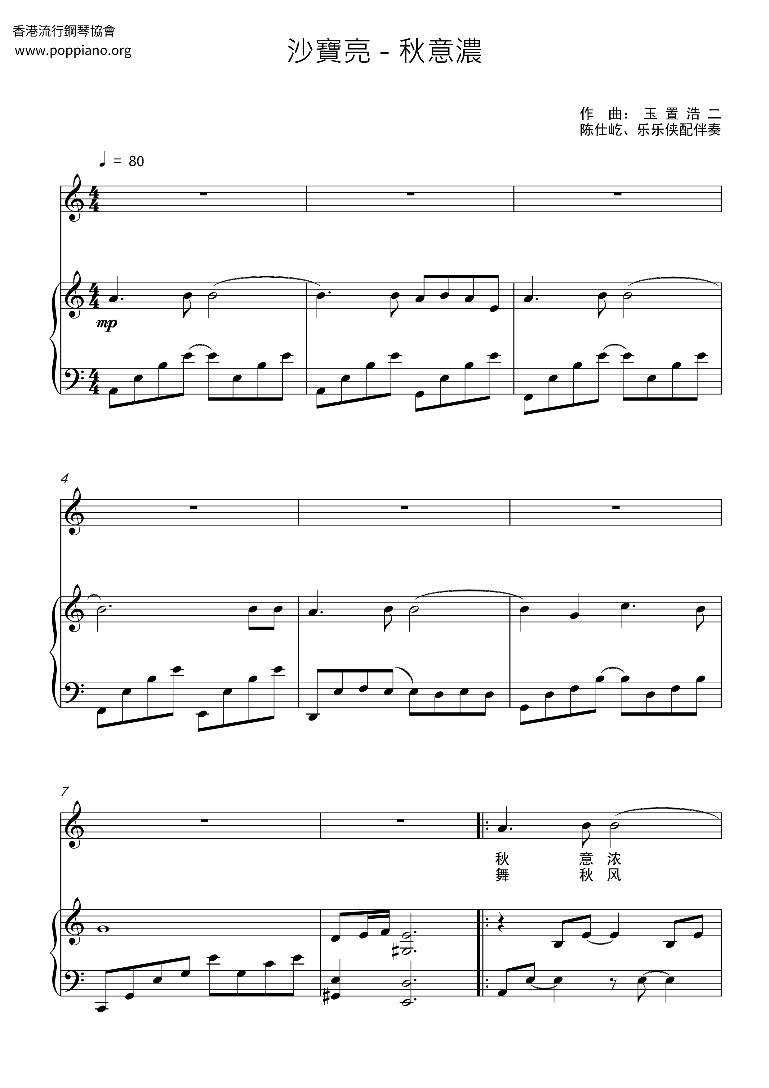 Li Xianglan Score