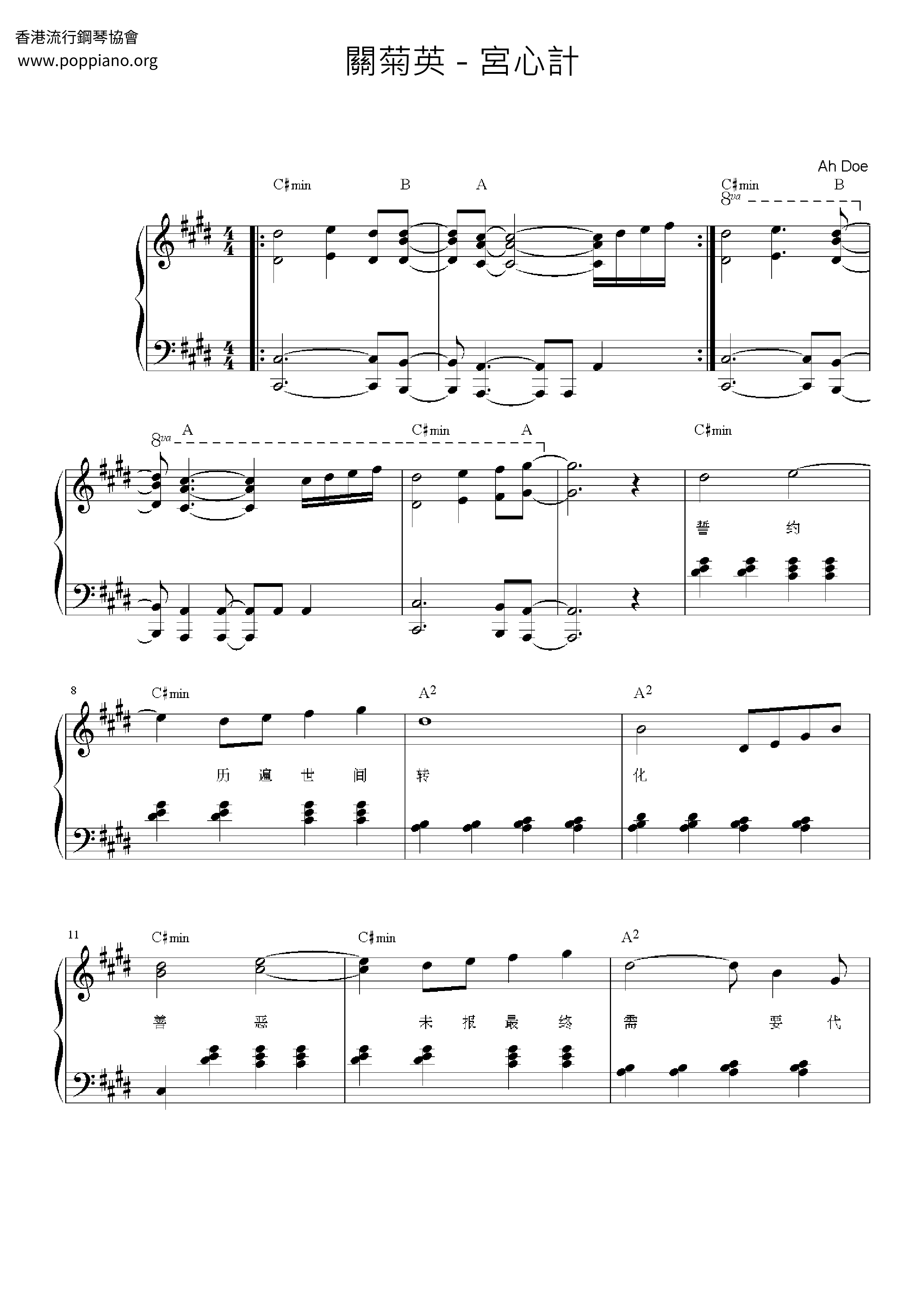 Gong Jiji  Score