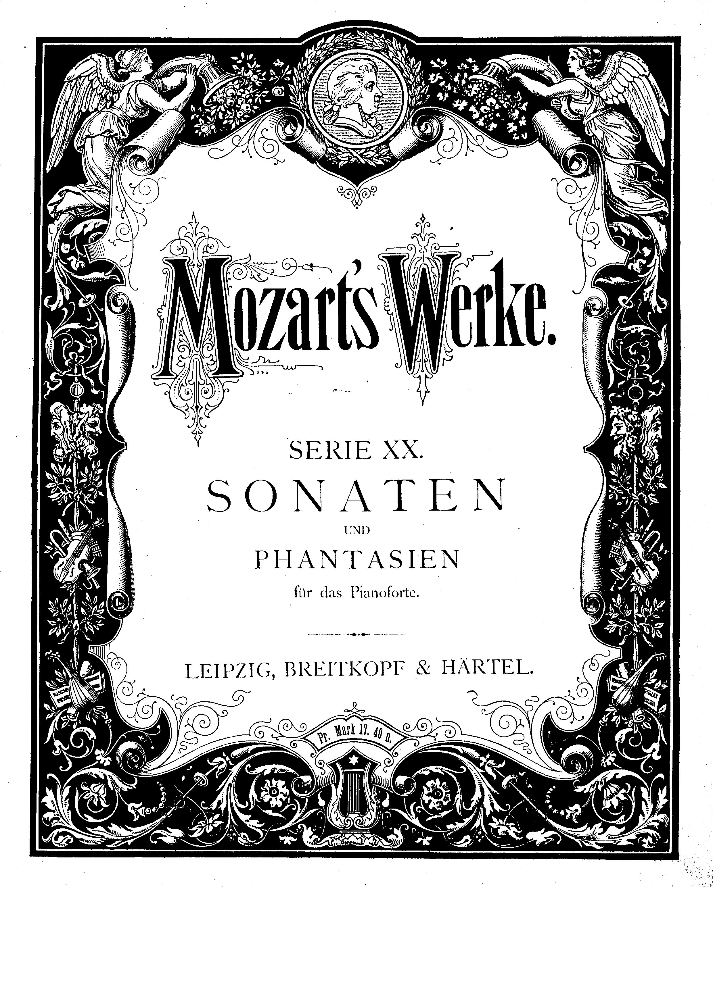 Piano Sonata in C major, K. 279 Score