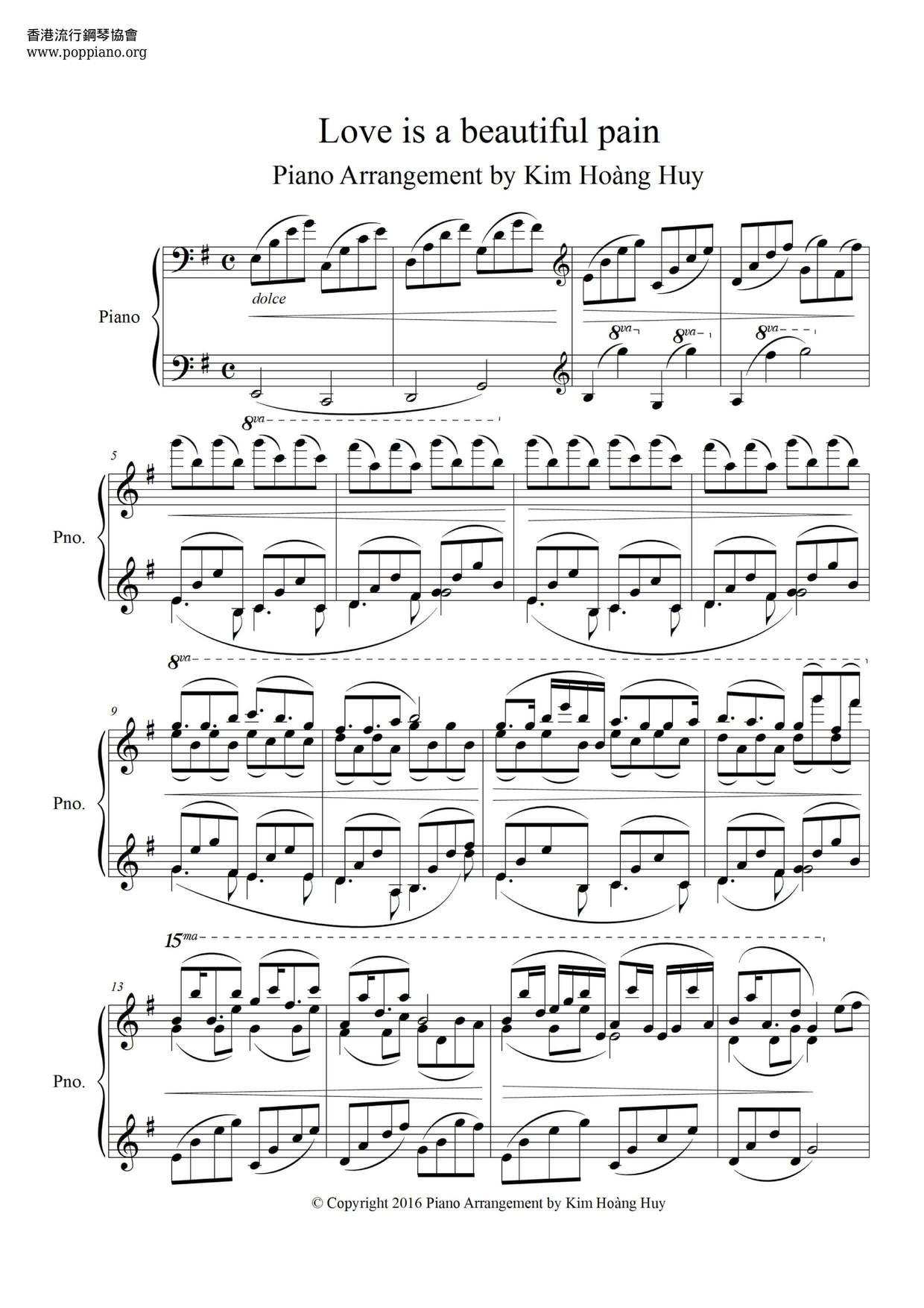 Endless Tears - Love is a Beautiful Pain Score