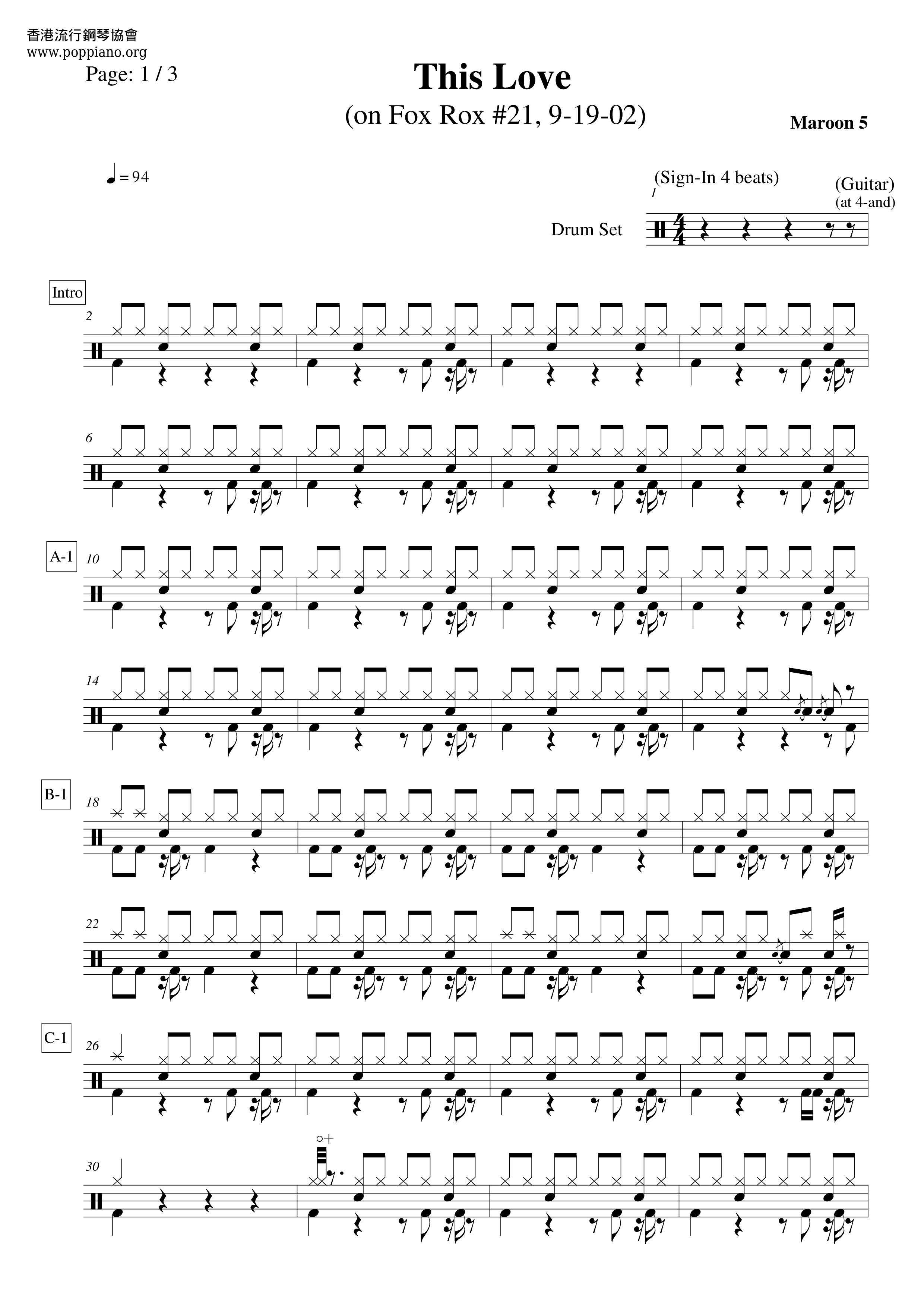 This Love Score