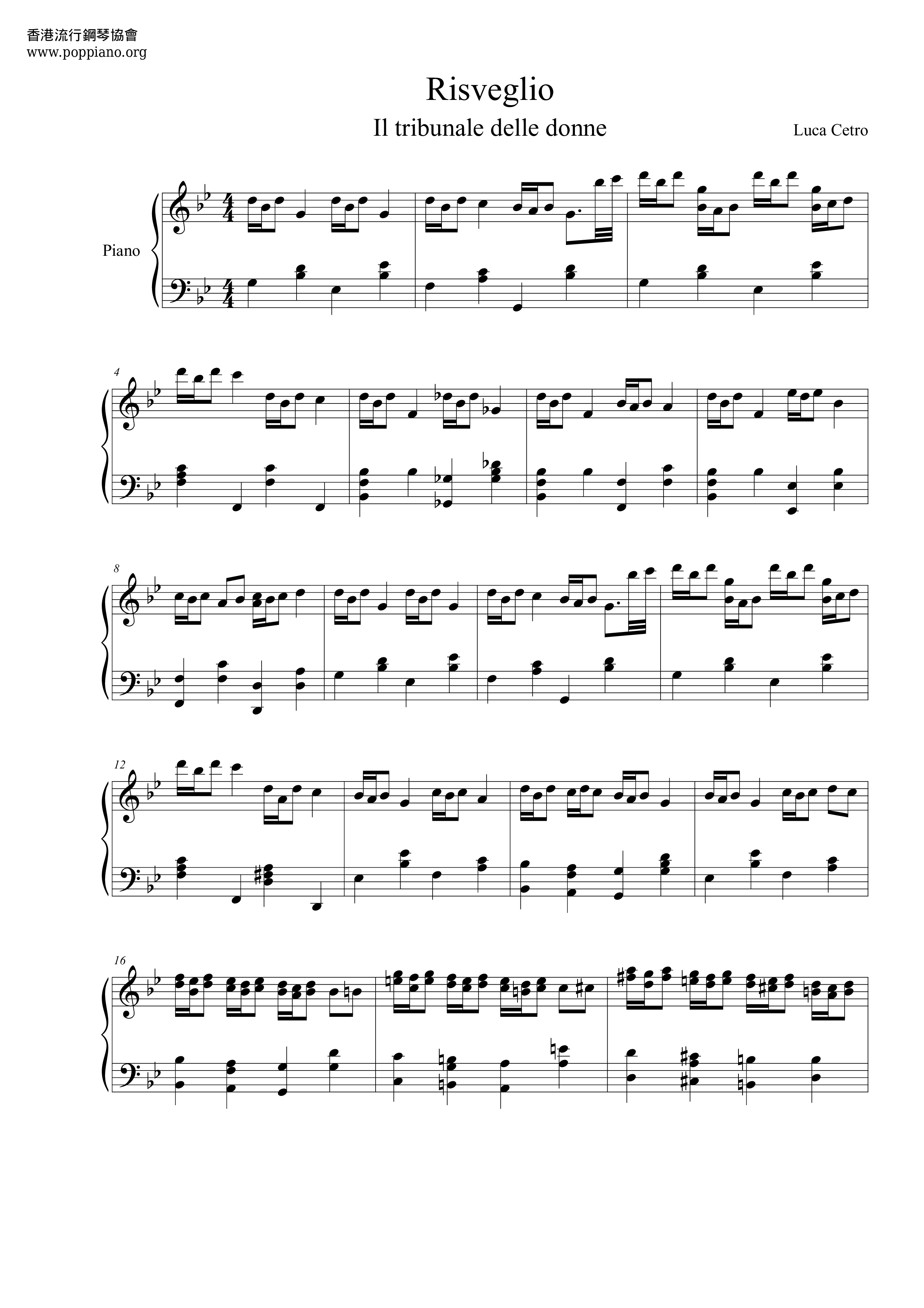 Risveglio Score