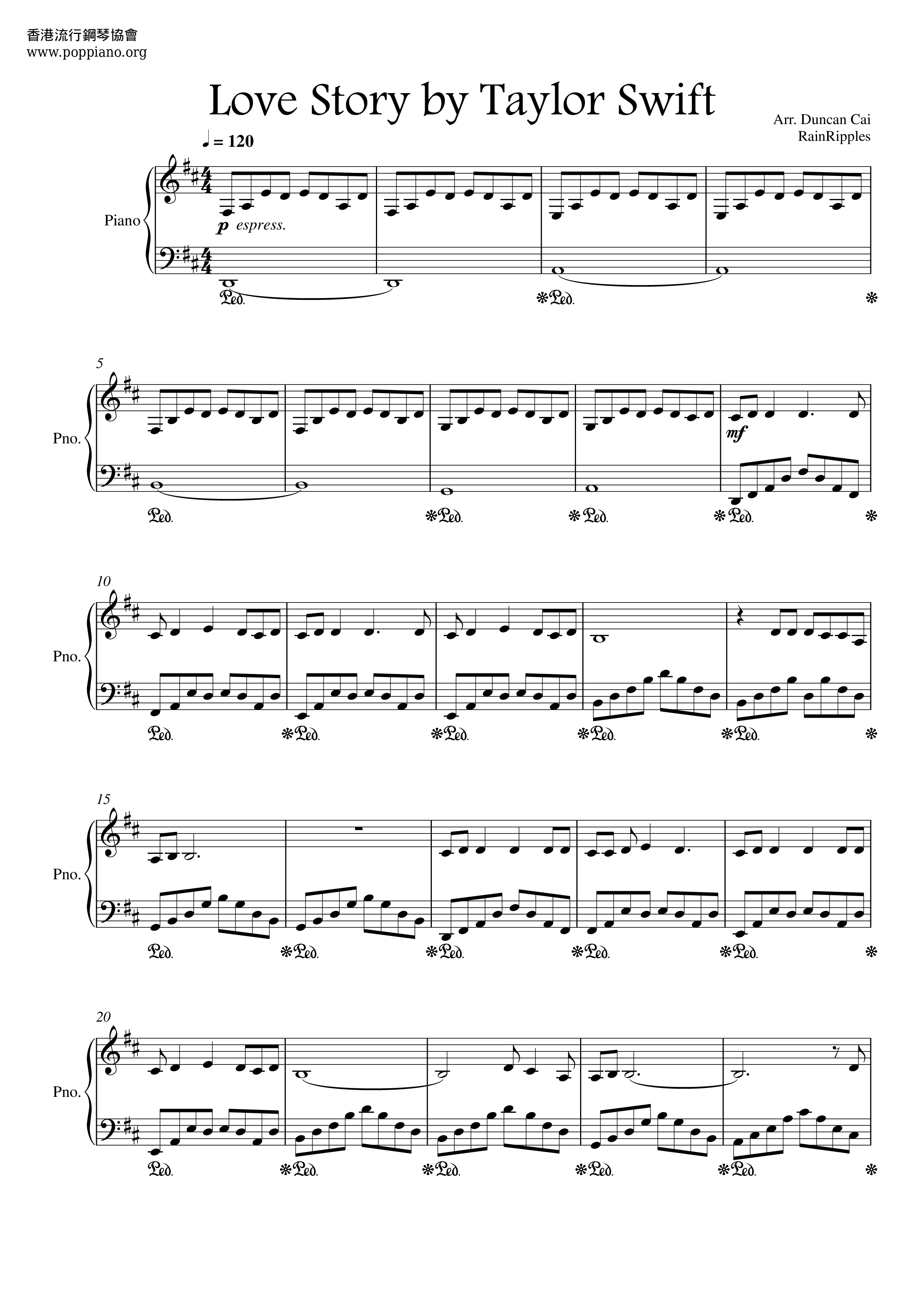 Taylor Swift Love Story Sheet Music Pdf Free Score Download Taylor Swift Love Story Sheet Music Pdf Free Score Download