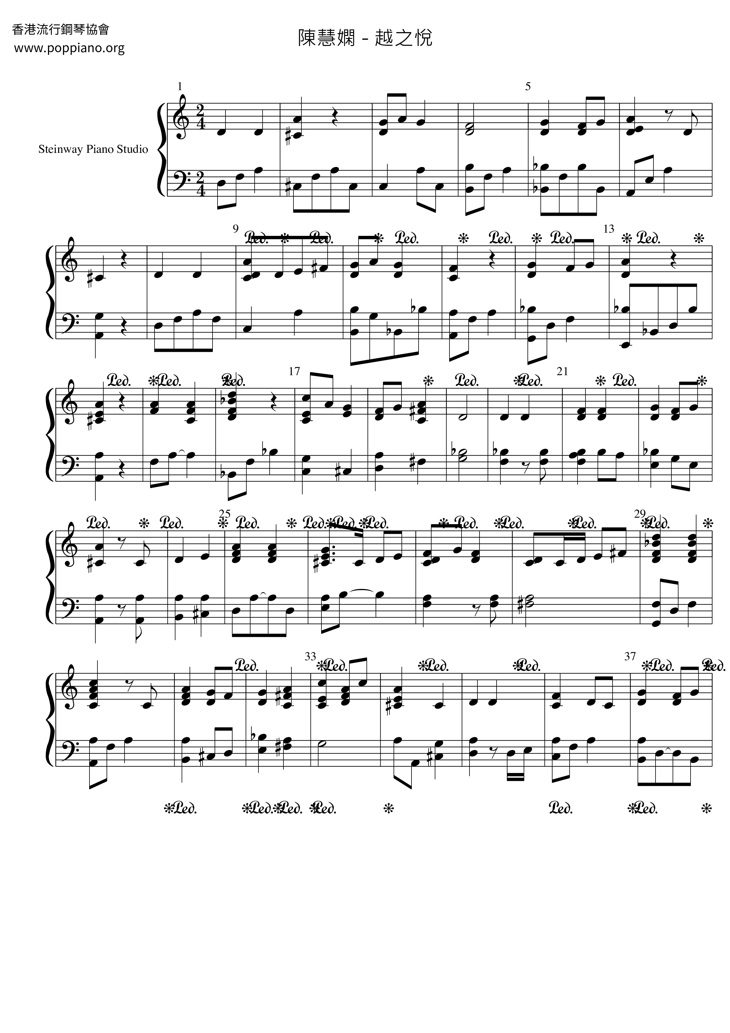 Yue Zhiyue Score