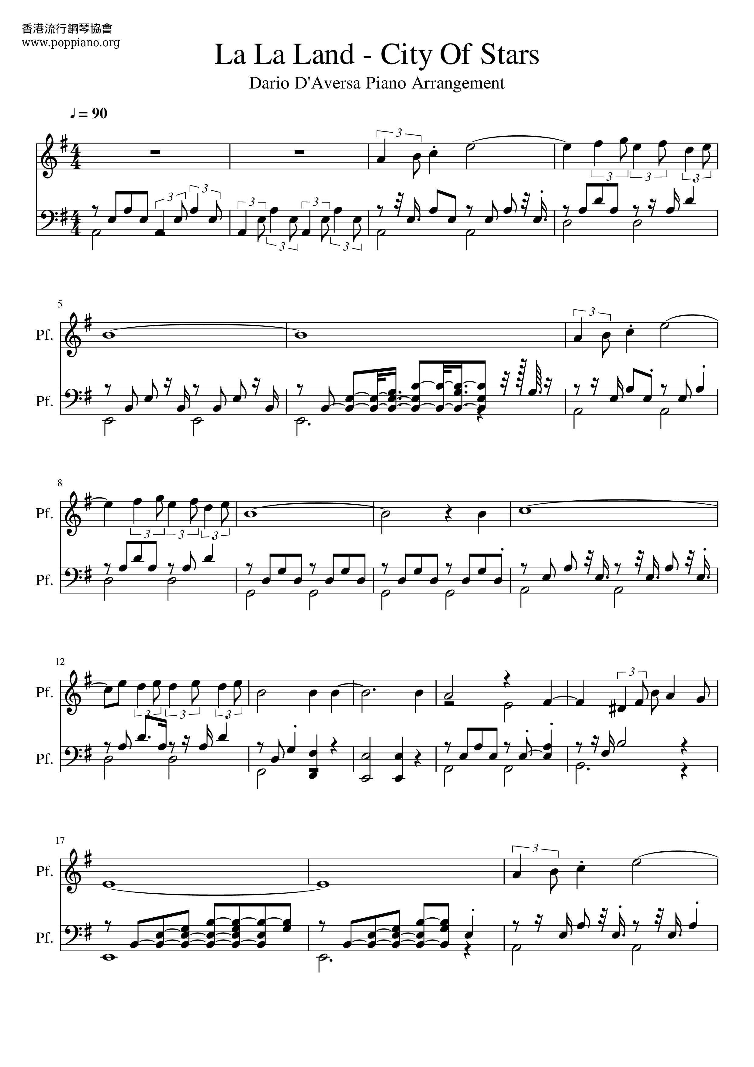 ☆ Demi Lovato-La La Land - City Of Stars Sheet Music pdf, - Free Score  Download ☆