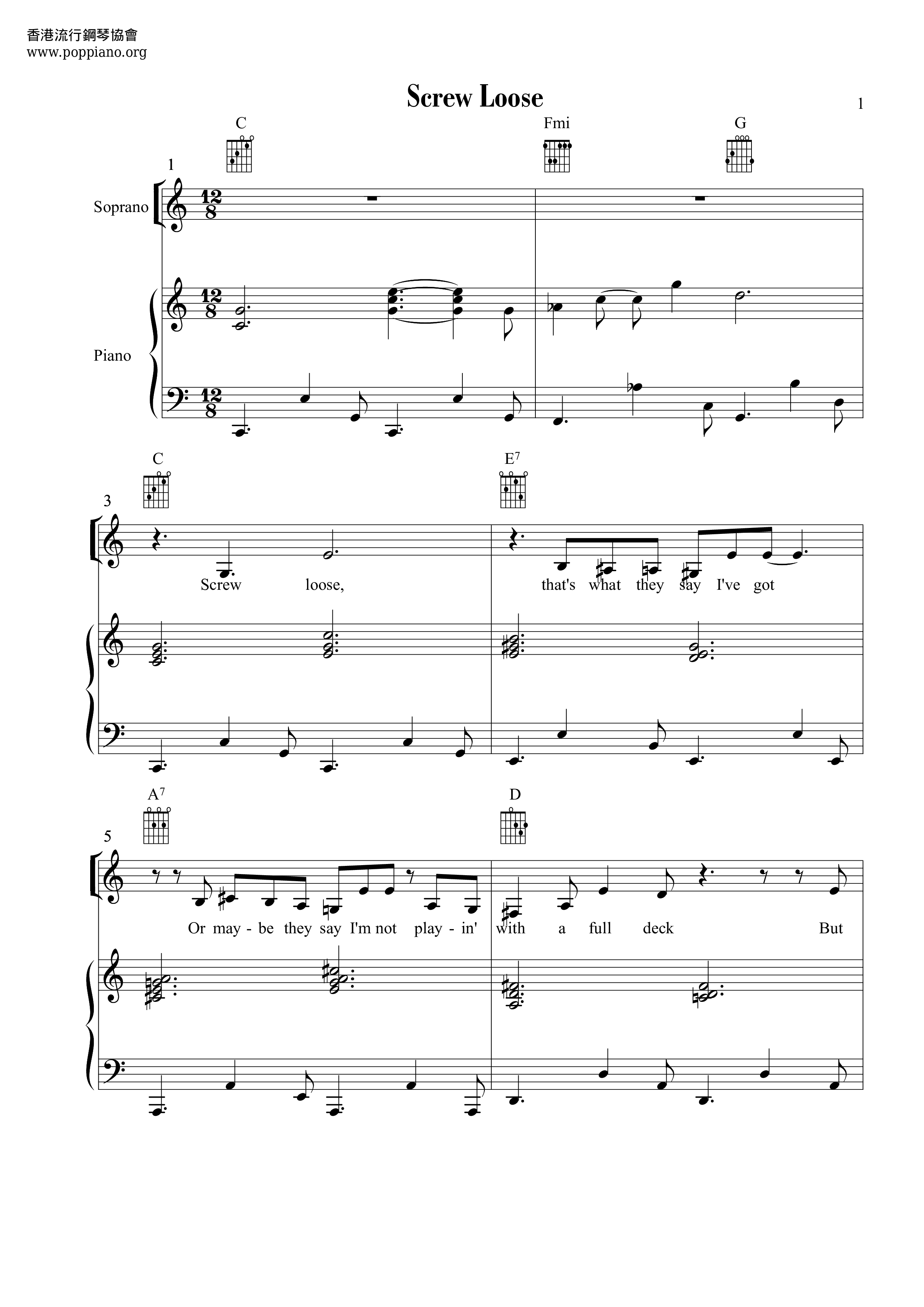 Screw Loose Score
