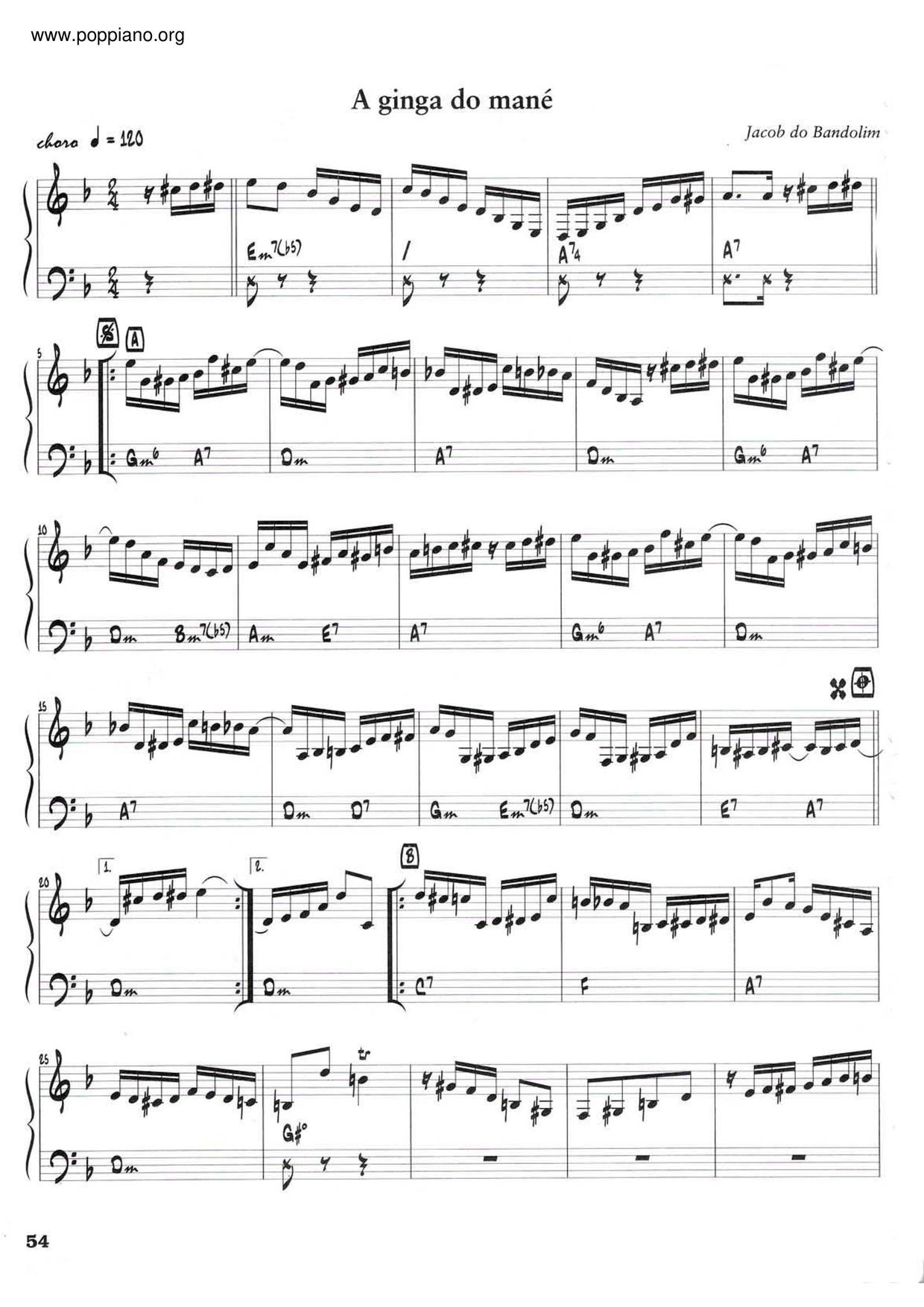 The Ginga Do Mane Score