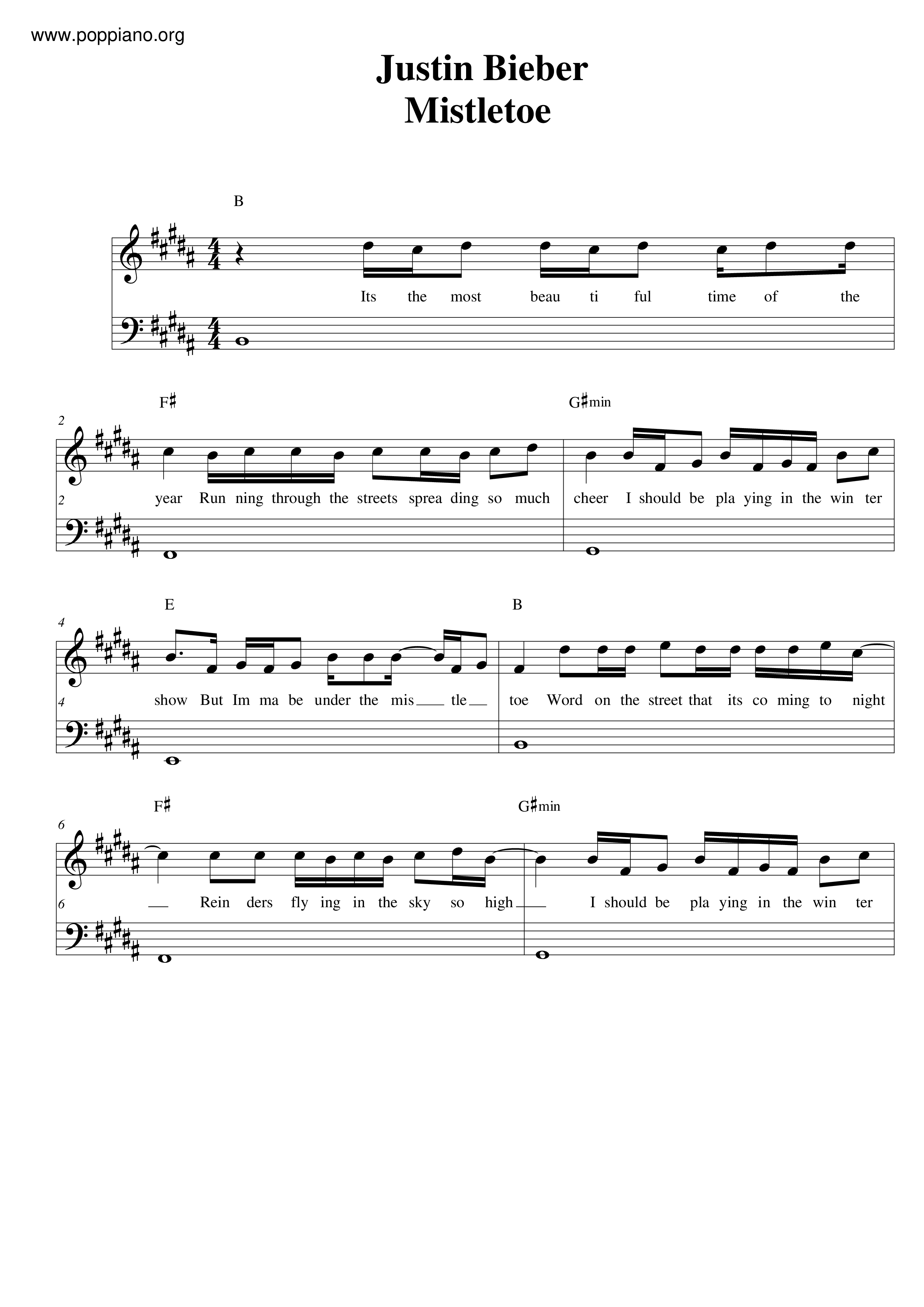 Mistletoe Score