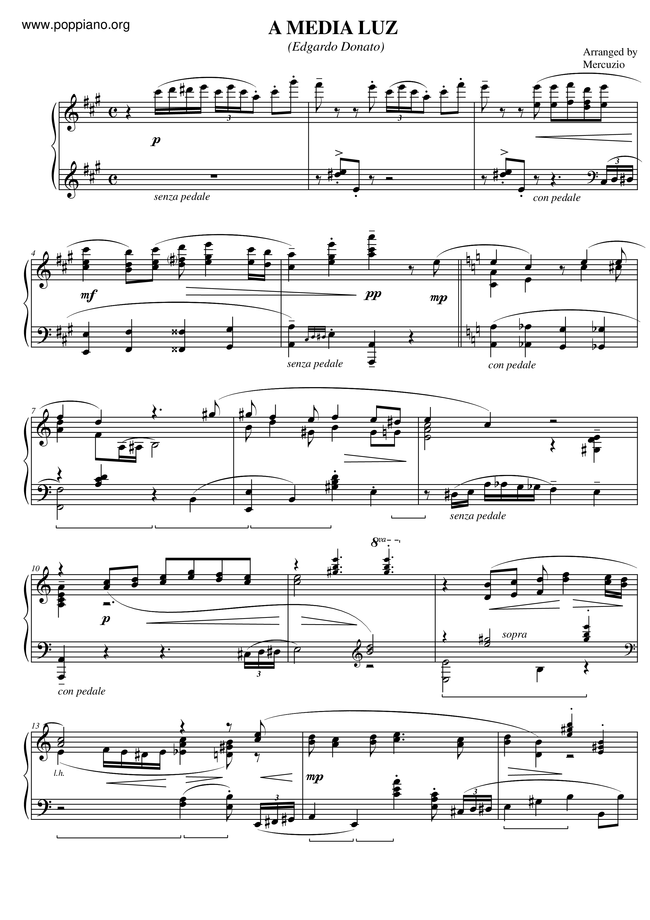 A Media Luz Score
