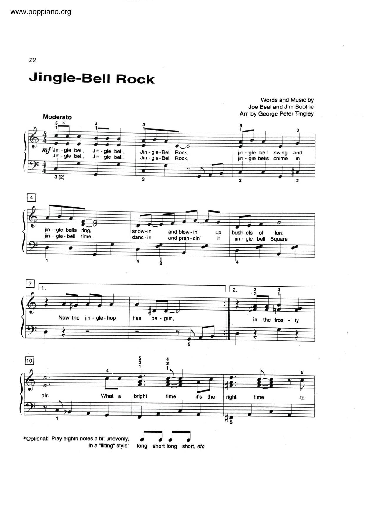 Jingle Bells Rock PDF