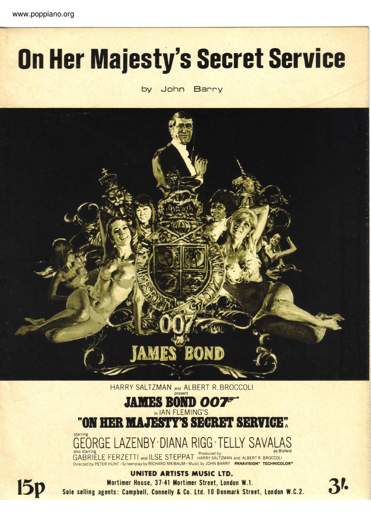 On Her Majesty's Secret Service Score