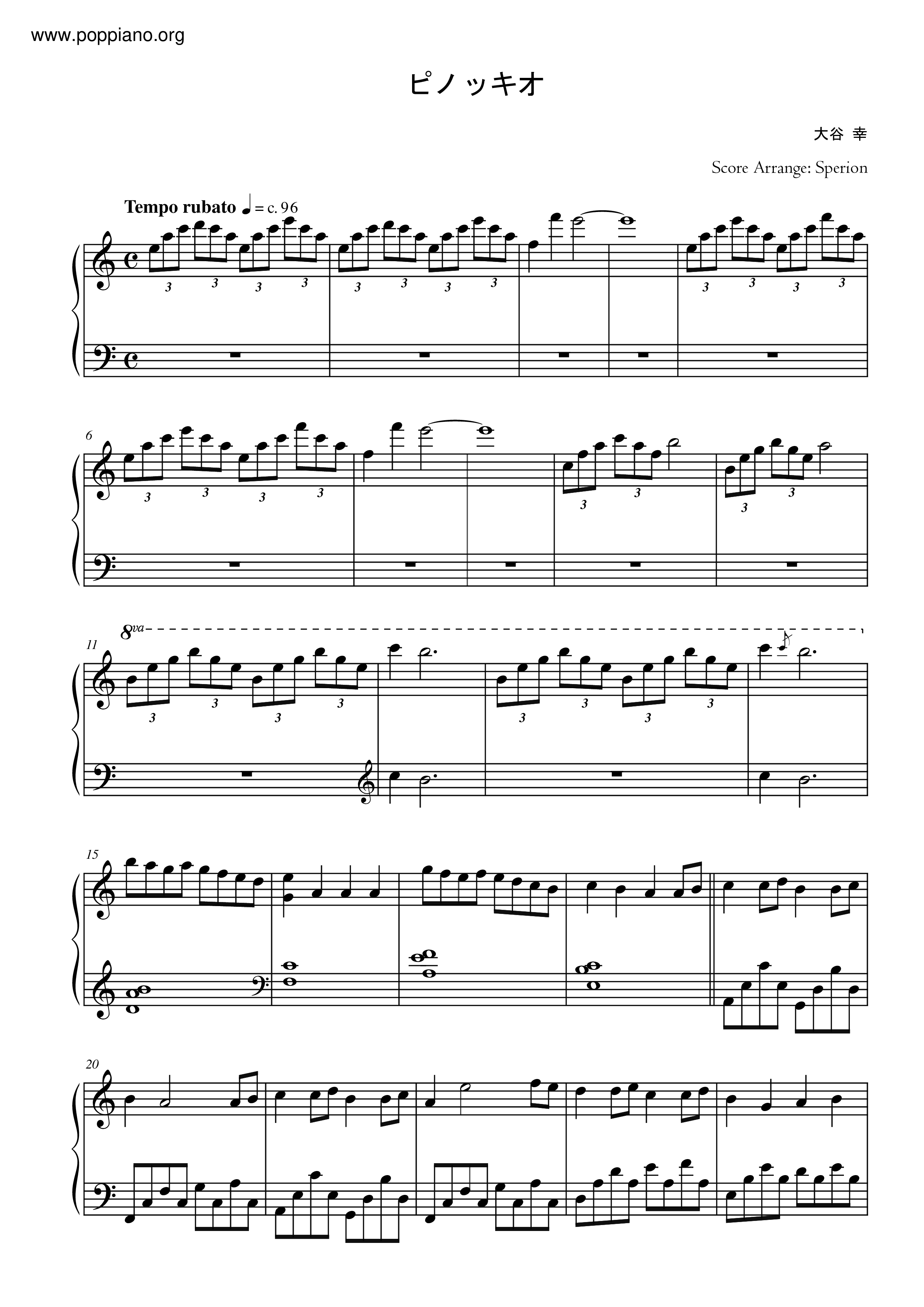 gunslinger-girl-il-teatrino-pinocchio-sheet-music-pdf-free